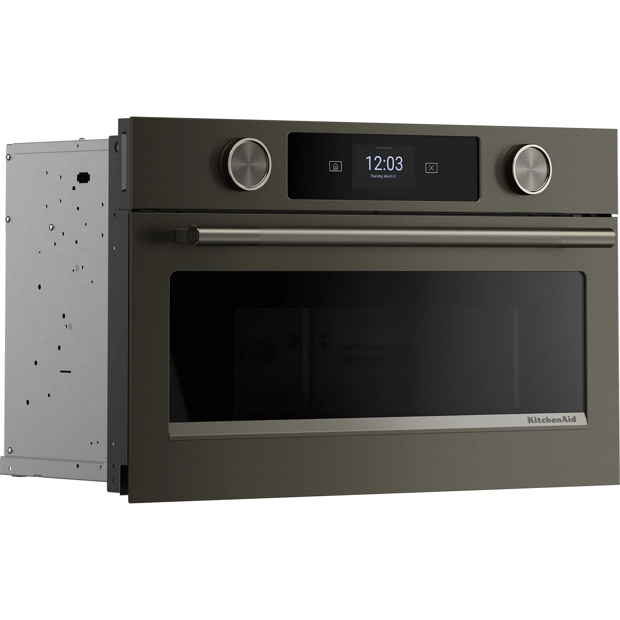 KitchenAid 30" Built In Microwave Oven with Air Fry -Black Ore (KMBS730SBE) - Image 3
