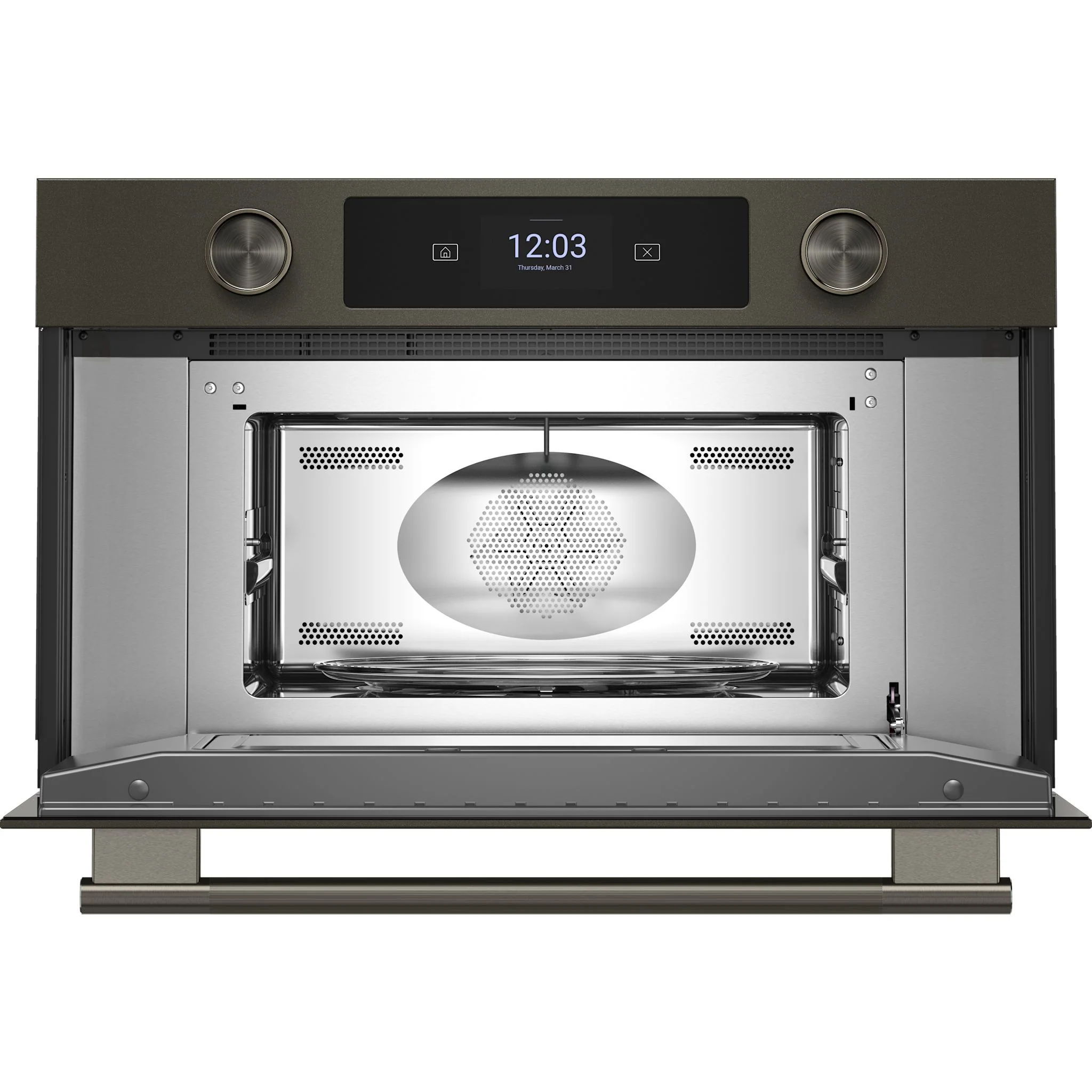 KitchenAid 30" Built In Microwave Oven with Air Fry -Black Ore (KMBS730SBE) - Image 5