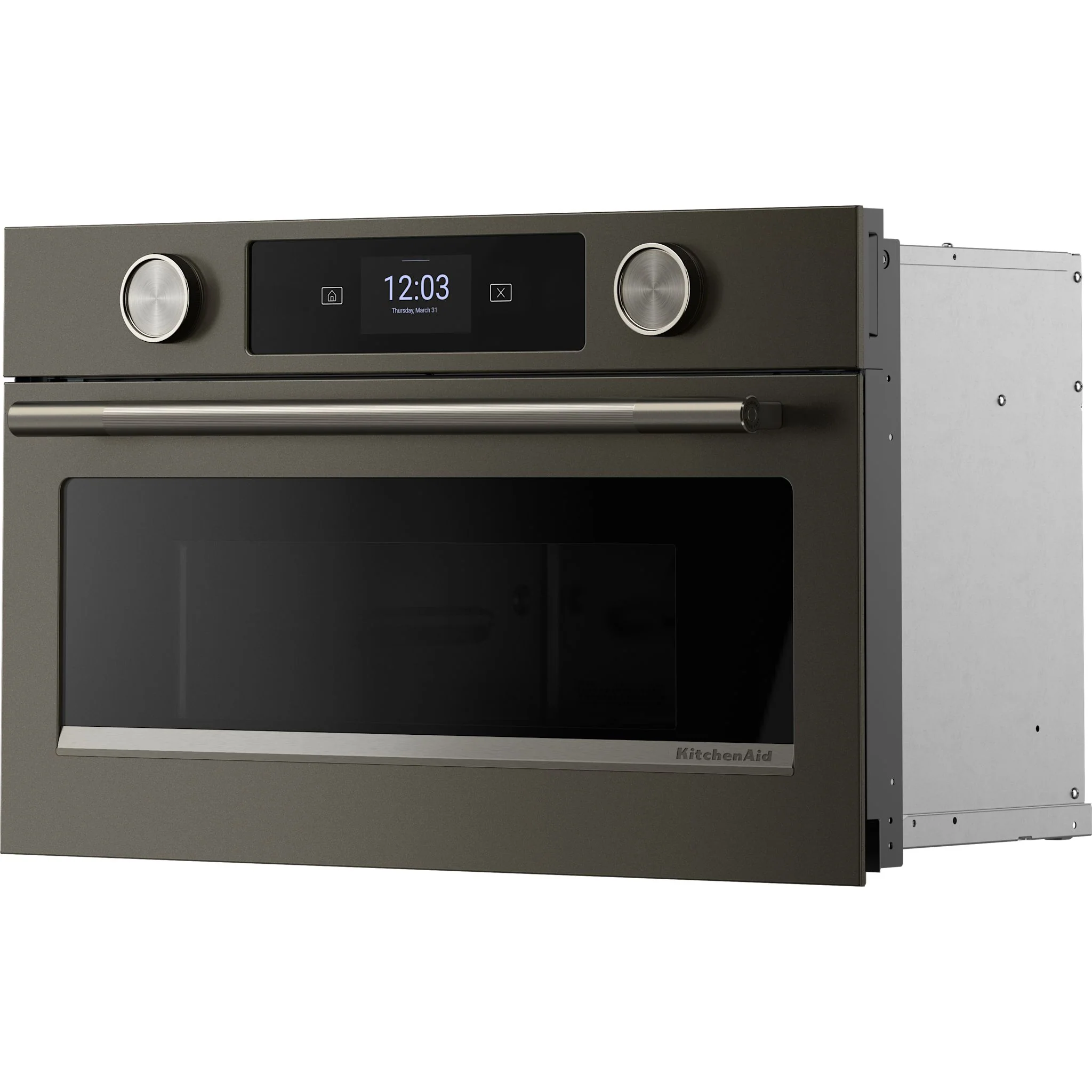 KitchenAid 30" Built In Microwave Oven with Air Fry -Black Ore (KMBS730SBE) - Image 7