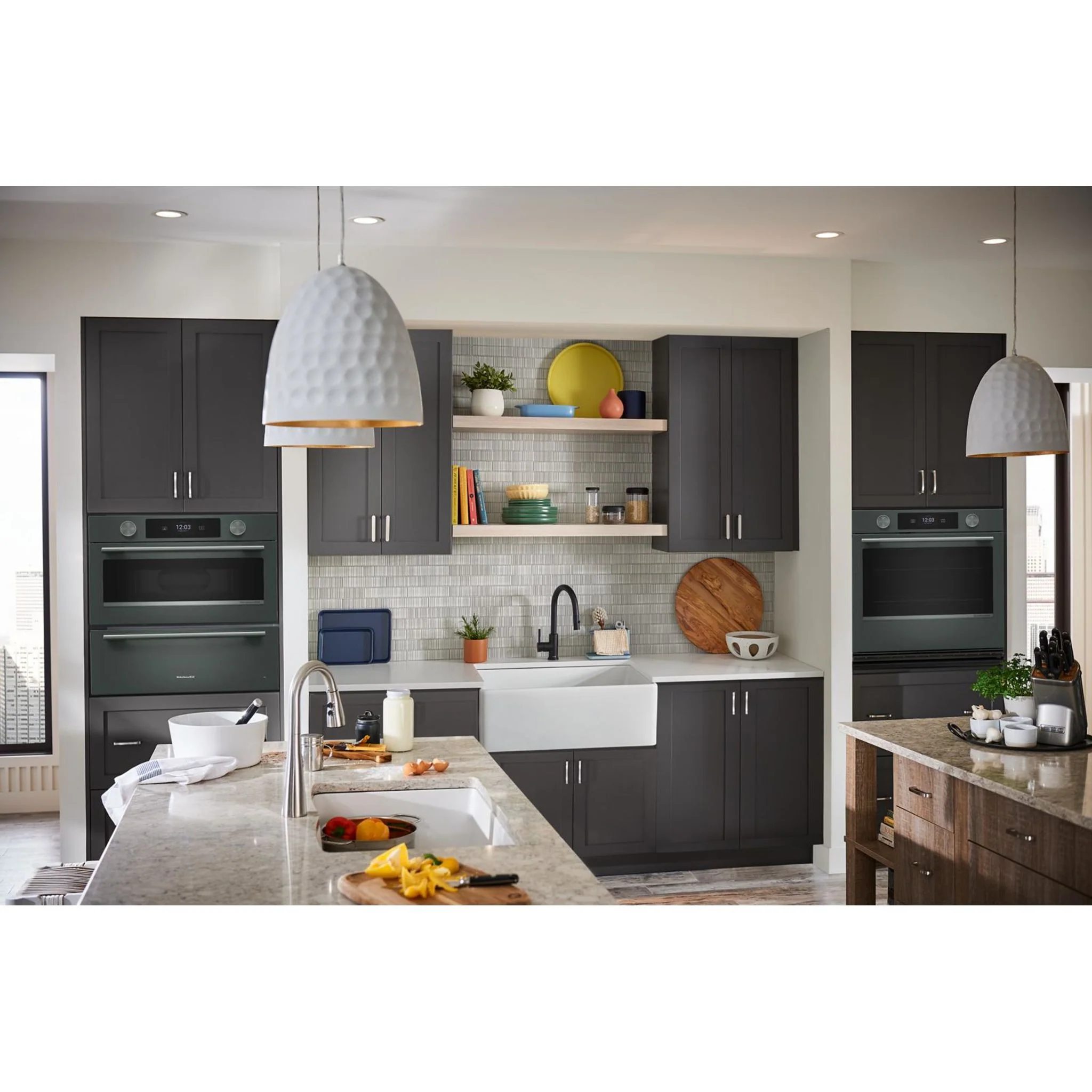 KitchenAid 30" Built In Microwave Oven with Air Fry -Juniper (KMBS730SJP) - Image 2