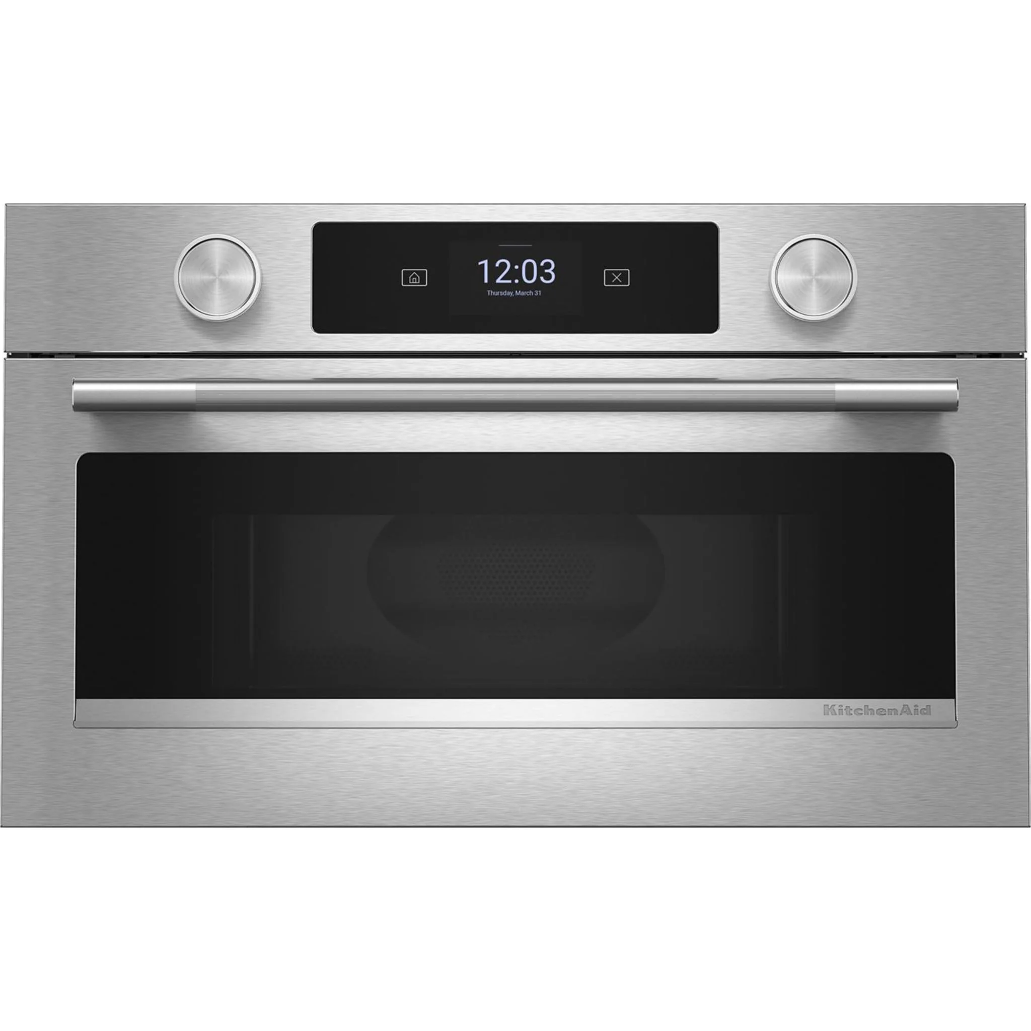 KitchenAid 30" Built In Microwave Oven with Air Fry -PrintShield Stainless (KMBS730SPS)