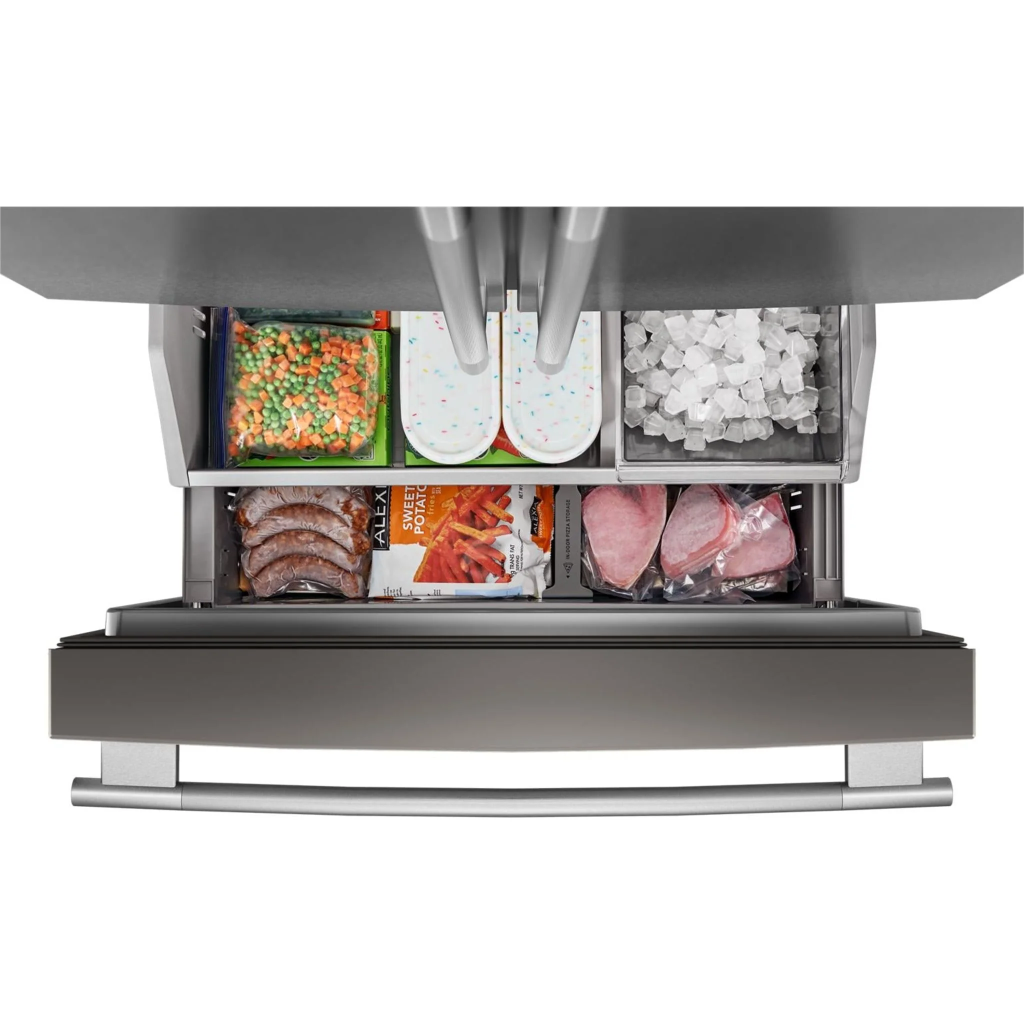 KitchenAid Counter-Depth French Door Refrigerator with Internal Water Dispenser - Stainless Steel (KRFC336SPS) - Image 2