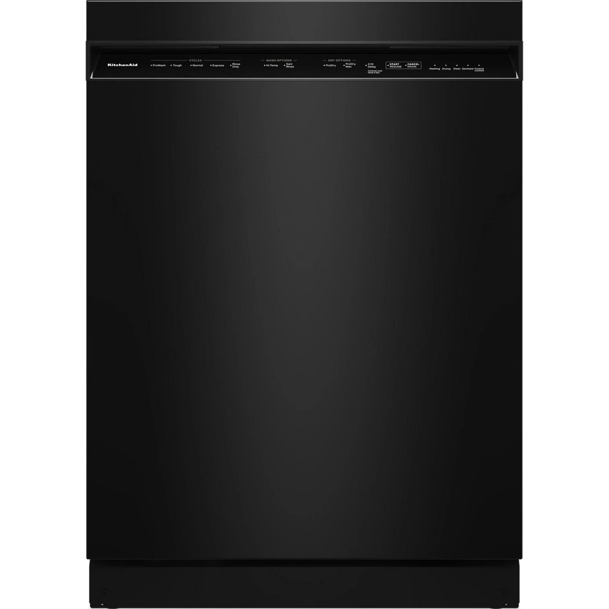 KitchenAid Third Level Utensil Rack Dishwasher with 30+ Total Wash Jets, 47 dBA -Black (KDFS224SBL)