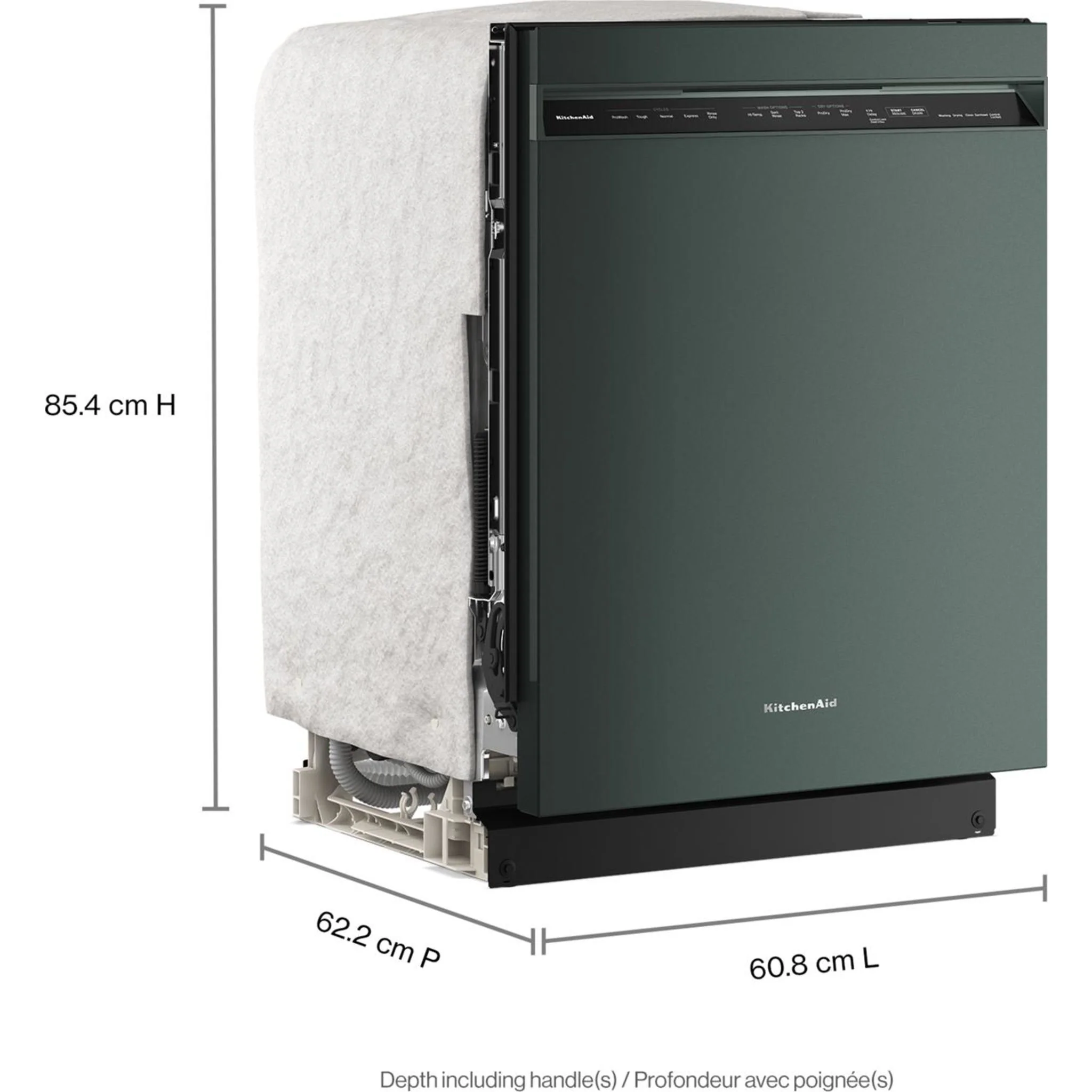 KitchenAid Third Level Jet Rack Dishwasher with 40+ Total Wash Jets, 41 dBA -Juniper (KDFS324SJP) - Image 24