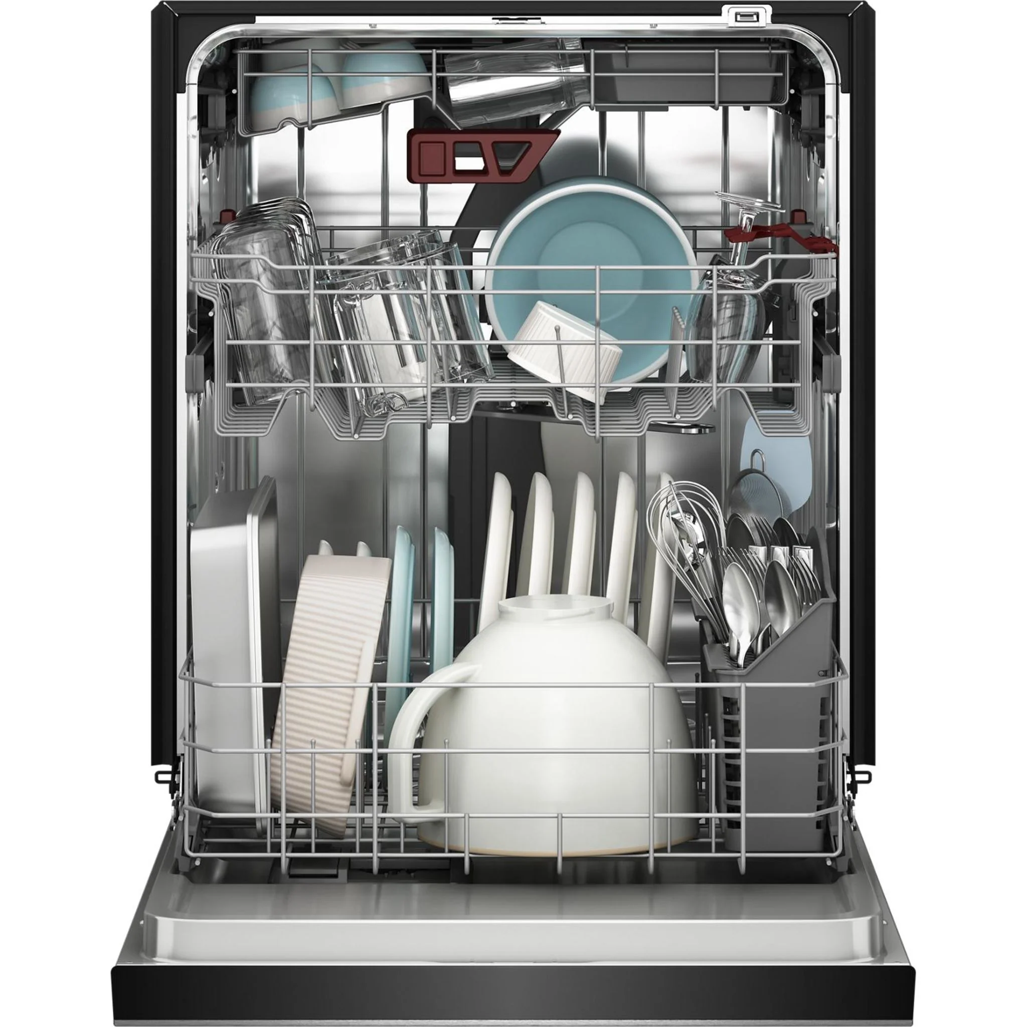 KitchenAid Third Level Jet Rack Dishwasher with 40+ Total Wash Jets, 41 dBA -PrintShield Stainless (KDFS324SPS) - Image 16