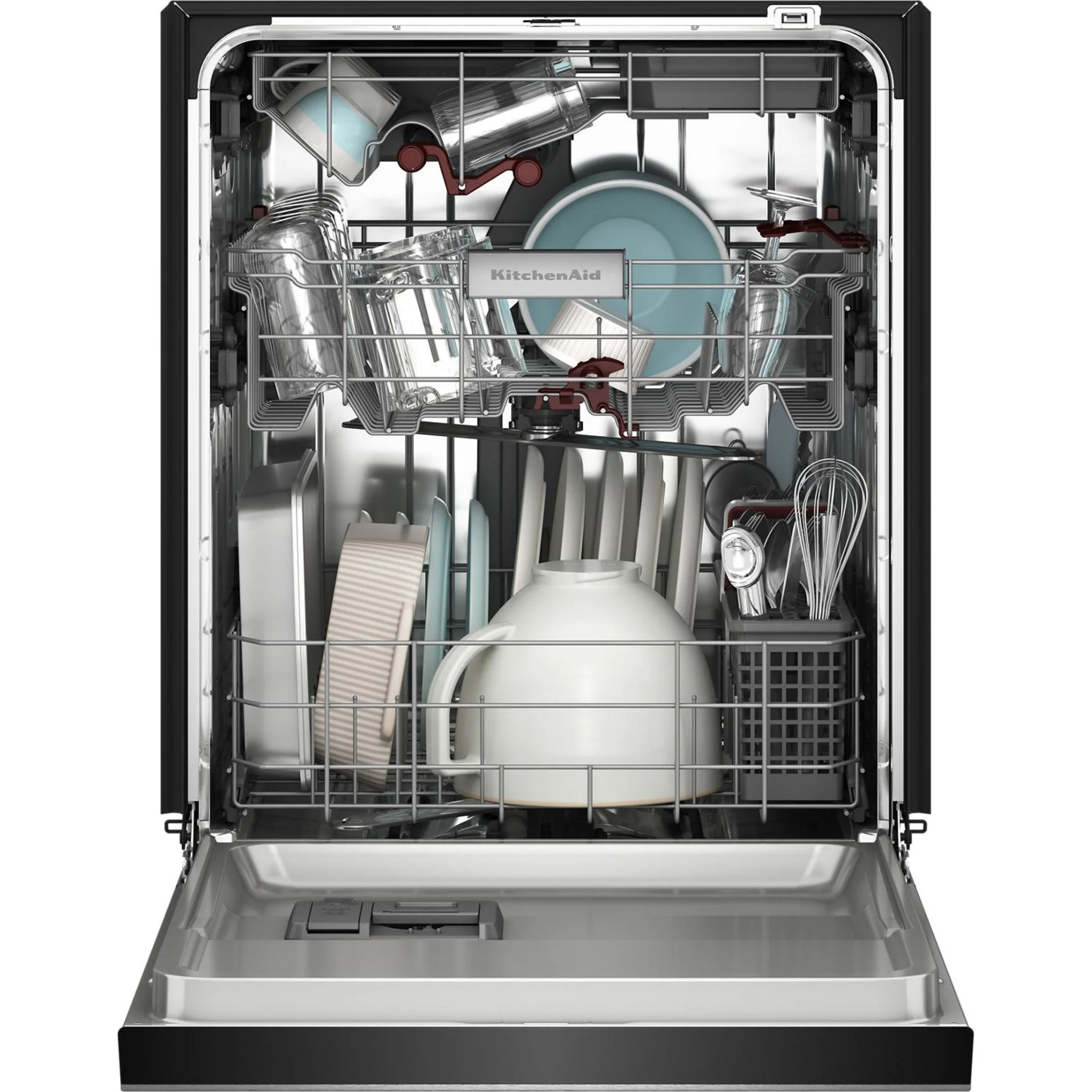 KitchenAid 360 Max JetsThird Rack Dishwasher with ProDrySystem, 44 dBA -Black Ore (KDFS424SBE) - Image 16