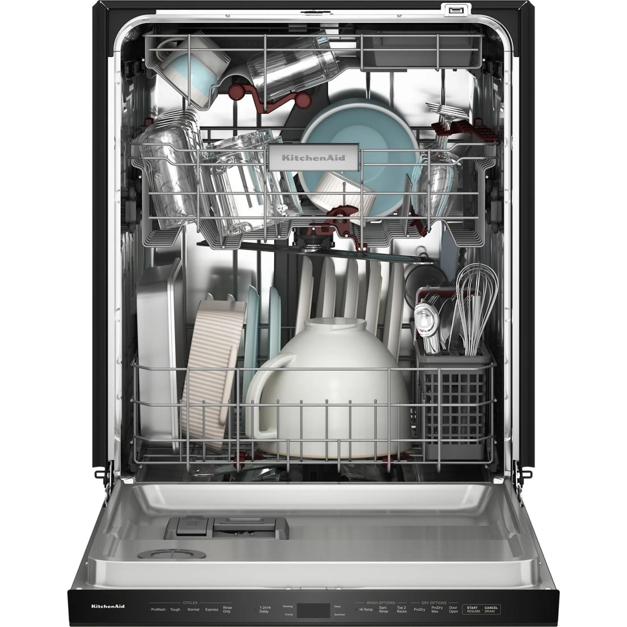 KitchenAid 360 Max JetsThird Rack Dishwasher with Advanced ProDrySystem, 44 dBA -PrintShield Stainless (KDPS624SPS) - Image 22