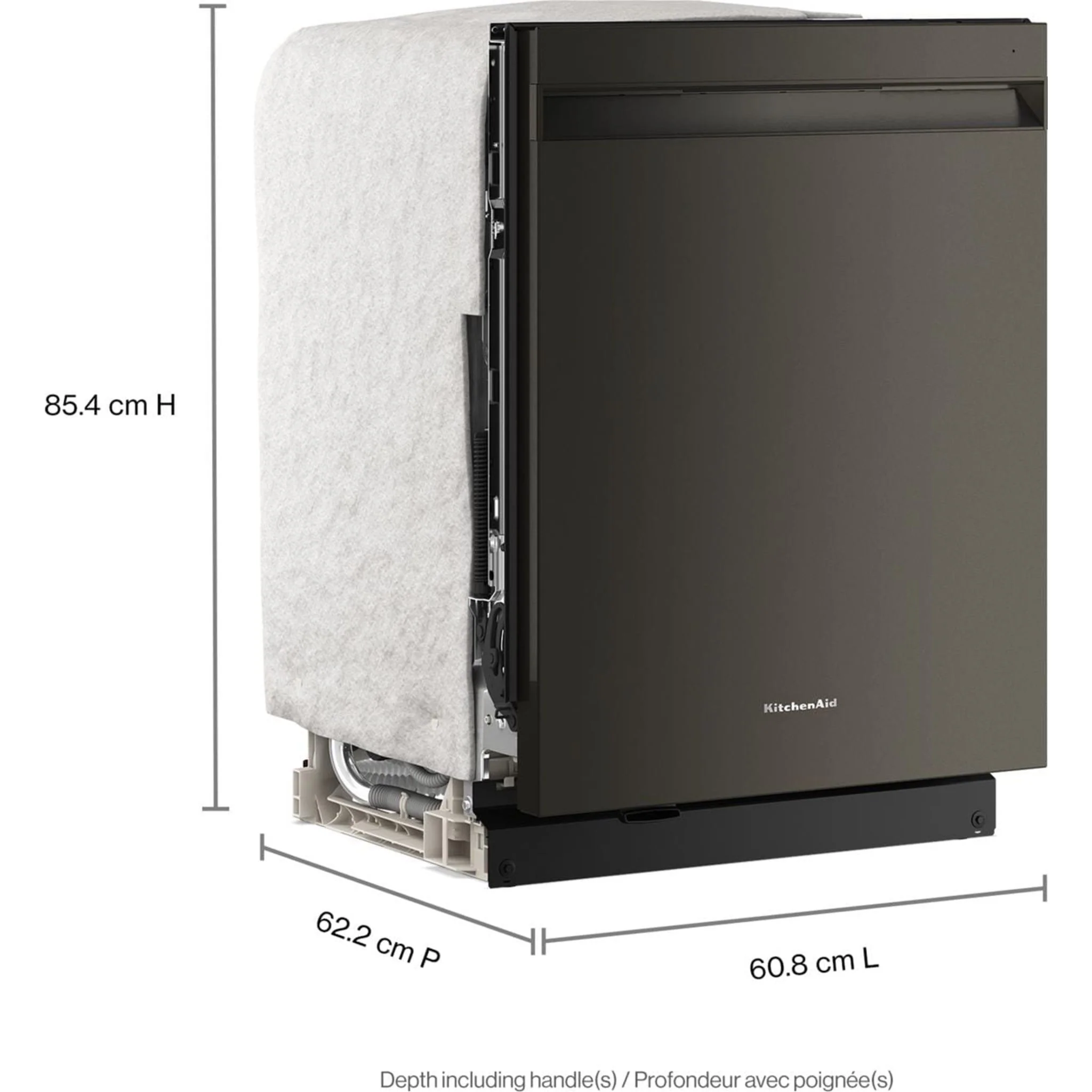 KitchenAid 360 Max JetsThird Rack Dishwasher with Advanced ProDrySystem and Ultra-bright LED Lighting, 44 dBA -Black Ore (KDPS724SBE) - Image 22