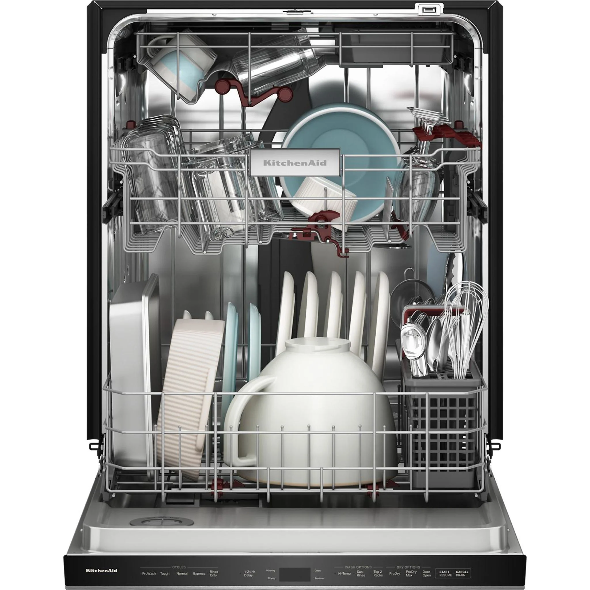 KitchenAid 360 Max JetsThird Rack Dishwasher with Advanced ProDrySystem and Ultra-bright LED Lighting, 44 dBA -Black Ore (KDPS724SBE) - Image 26