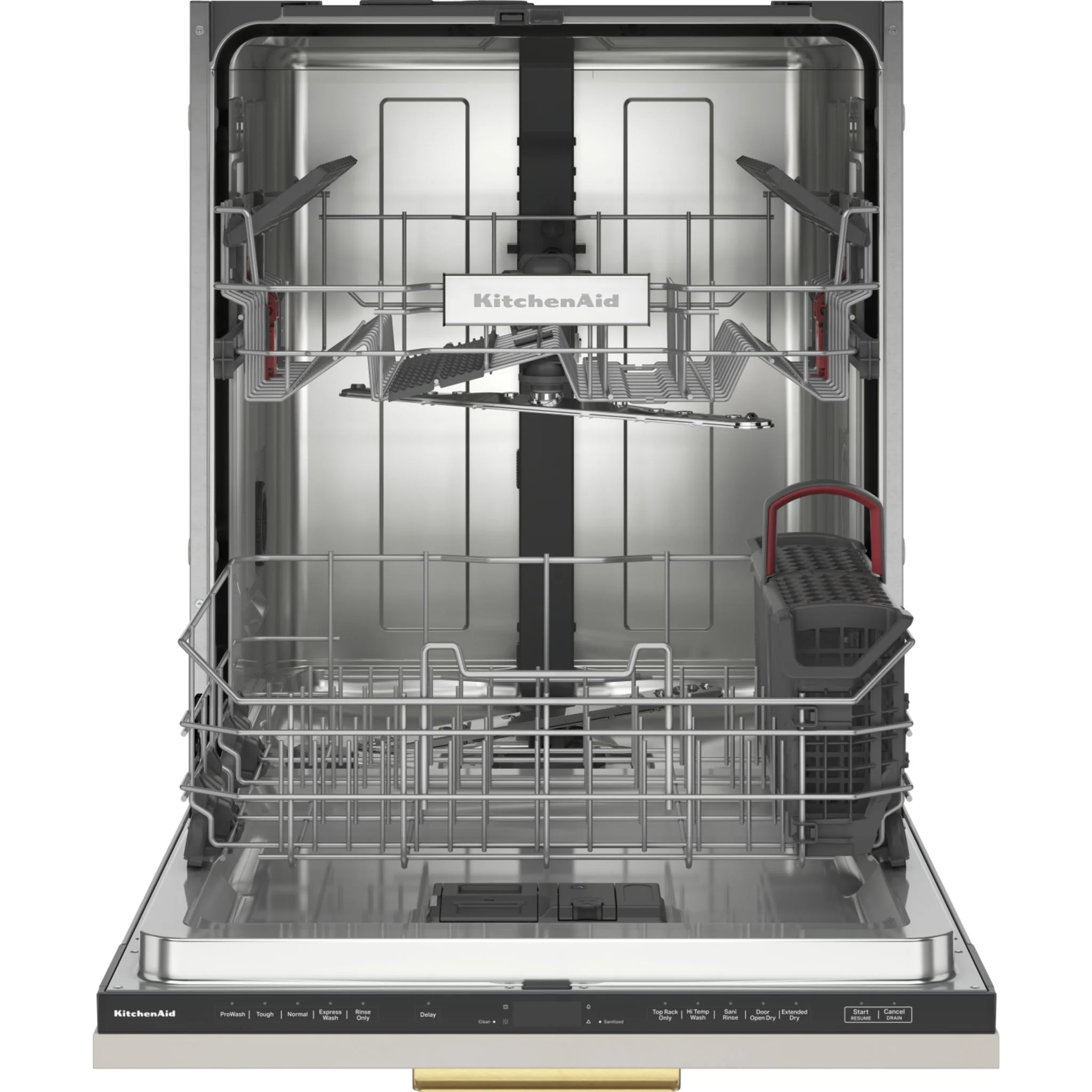 KitchenAid 44 dBA Panel-Ready Two-Rack Flush Dishwasher with Door-Open Dry System -Panel Ready (KDTF324PPA) - Image 4