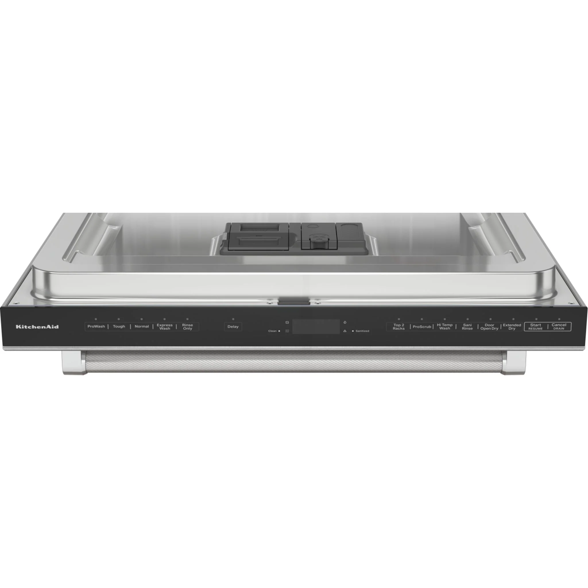 KitchenAid 39 dBA PrintShieldFinish Flush-to-Cabinet Dishwasher with FreeFlexFit Third Level Rack -Stainless Steel (KDTF924PPS) - Image 8
