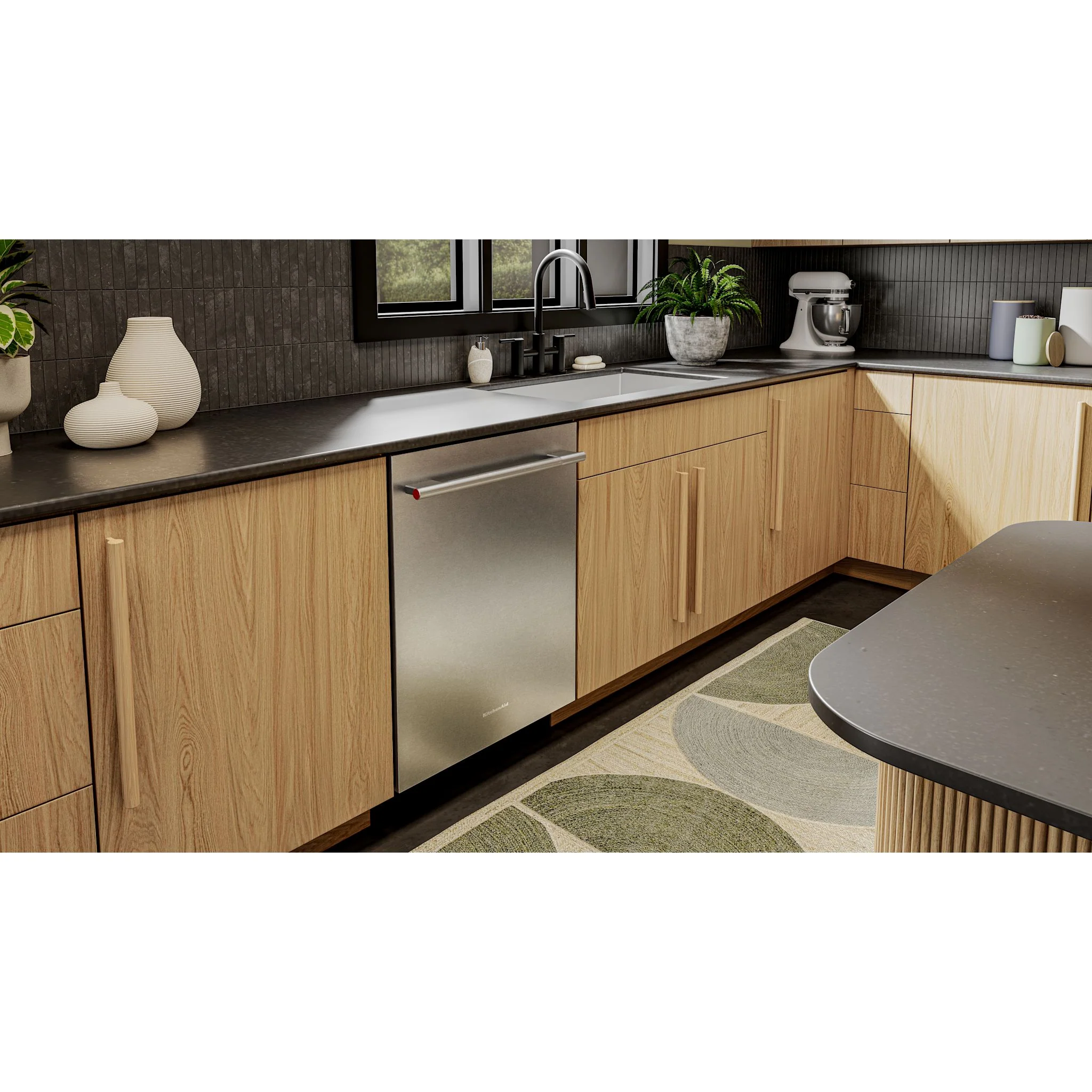 KitchenAid Third Level Utensil Rack Dishwasher with 30+ Total Wash Jets in PrintShieldFinish, 47 dBA -PrintShield Stainless (KDTS224SPS) - Image 13