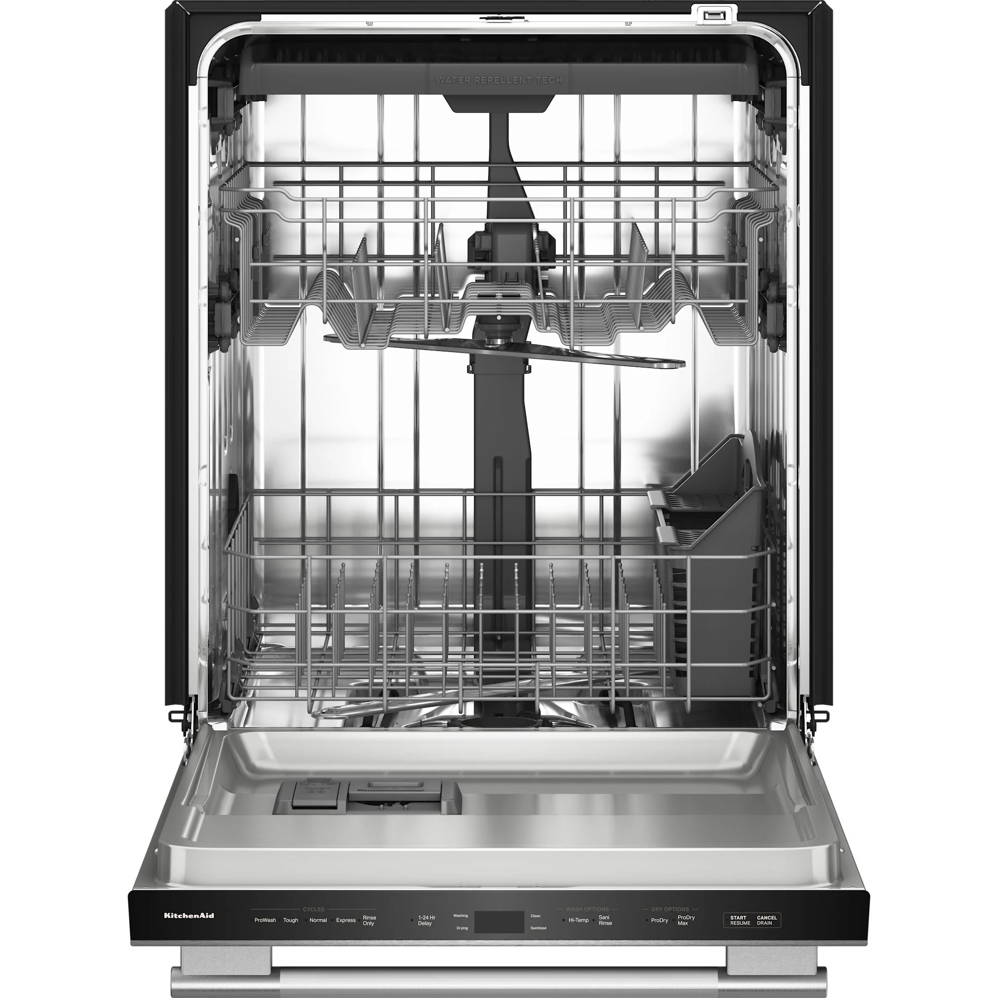 KitchenAid Third Level Utensil Rack Dishwasher with 30+ Total Wash Jets in PrintShieldFinish, 47 dBA -PrintShield Stainless (KDTS224SPS) - Image 6