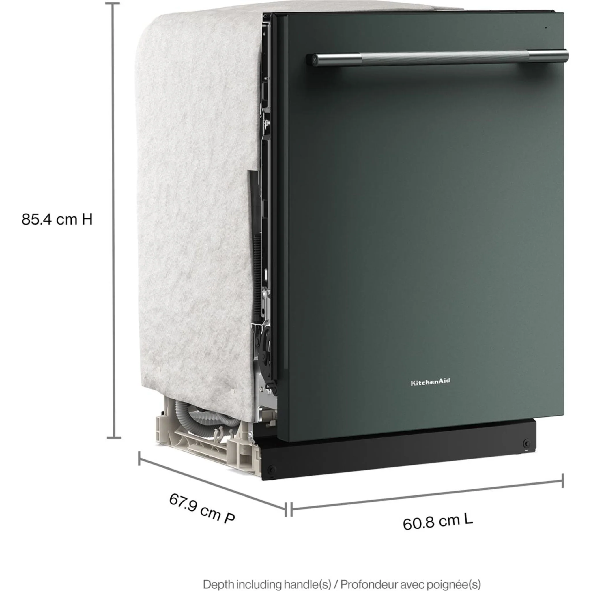 KitchenAid Third Level Jet Rack Dishwasher with 40+ Total Wash Jets, 41 dBA -Juniper (KDTS324SJP) - Image 18