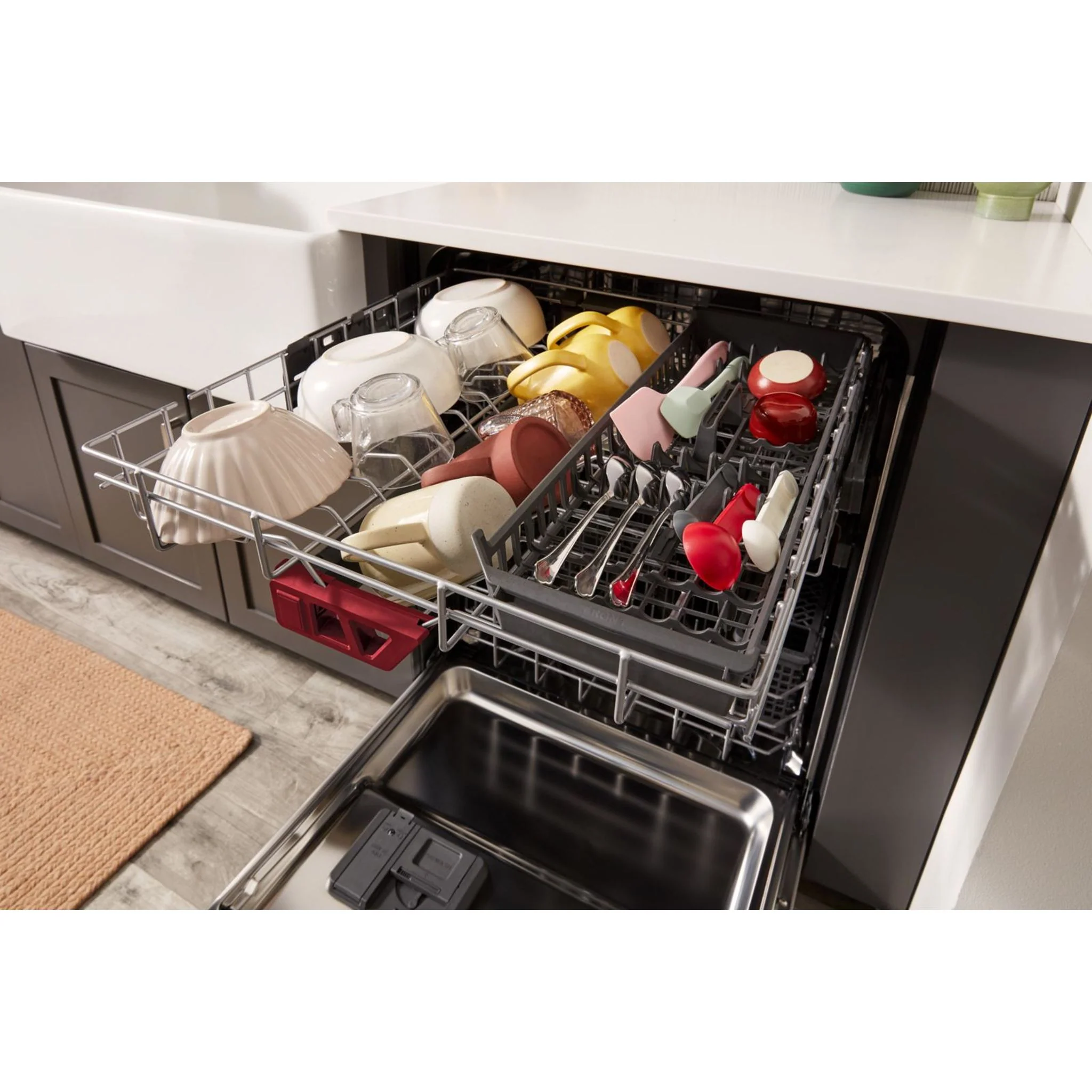 KitchenAid Third Level Jet Rack Dishwasher with 40+ Total Wash Jets, 41 dBA -Juniper (KDTS324SJP) - Image 7