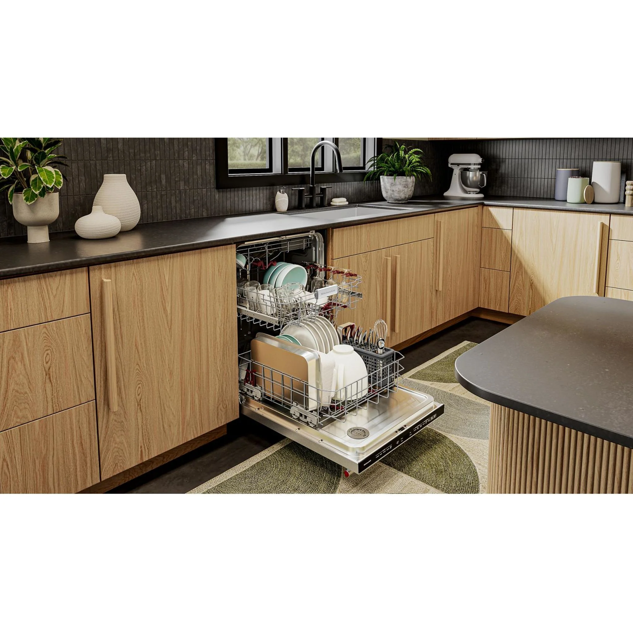 KitchenAid Third Level Jet Rack Dishwasher with 40+ Total Wash Jets, 41 dBA -PrintShield Stainless (KDTS324SPS) - Image 3
