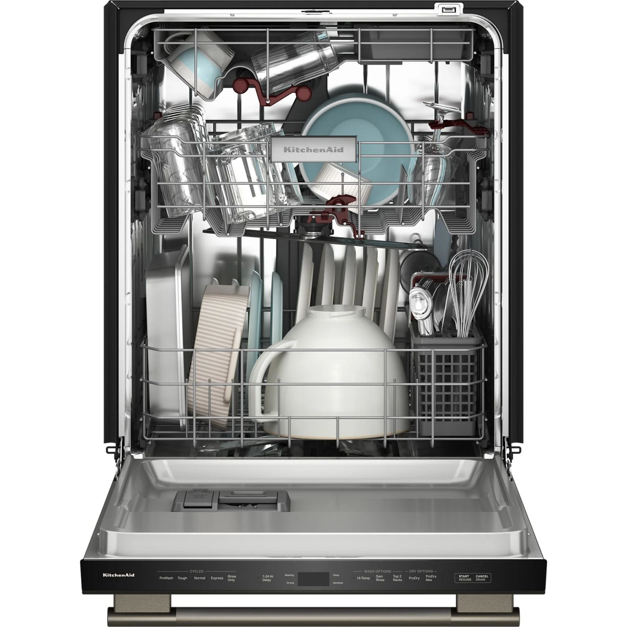 KitchenAid 360 Max JetsThird Rack Dishwasher with ProDrySystem, 44 dBA -Black Ore (KDTS424SBE) - Image 17