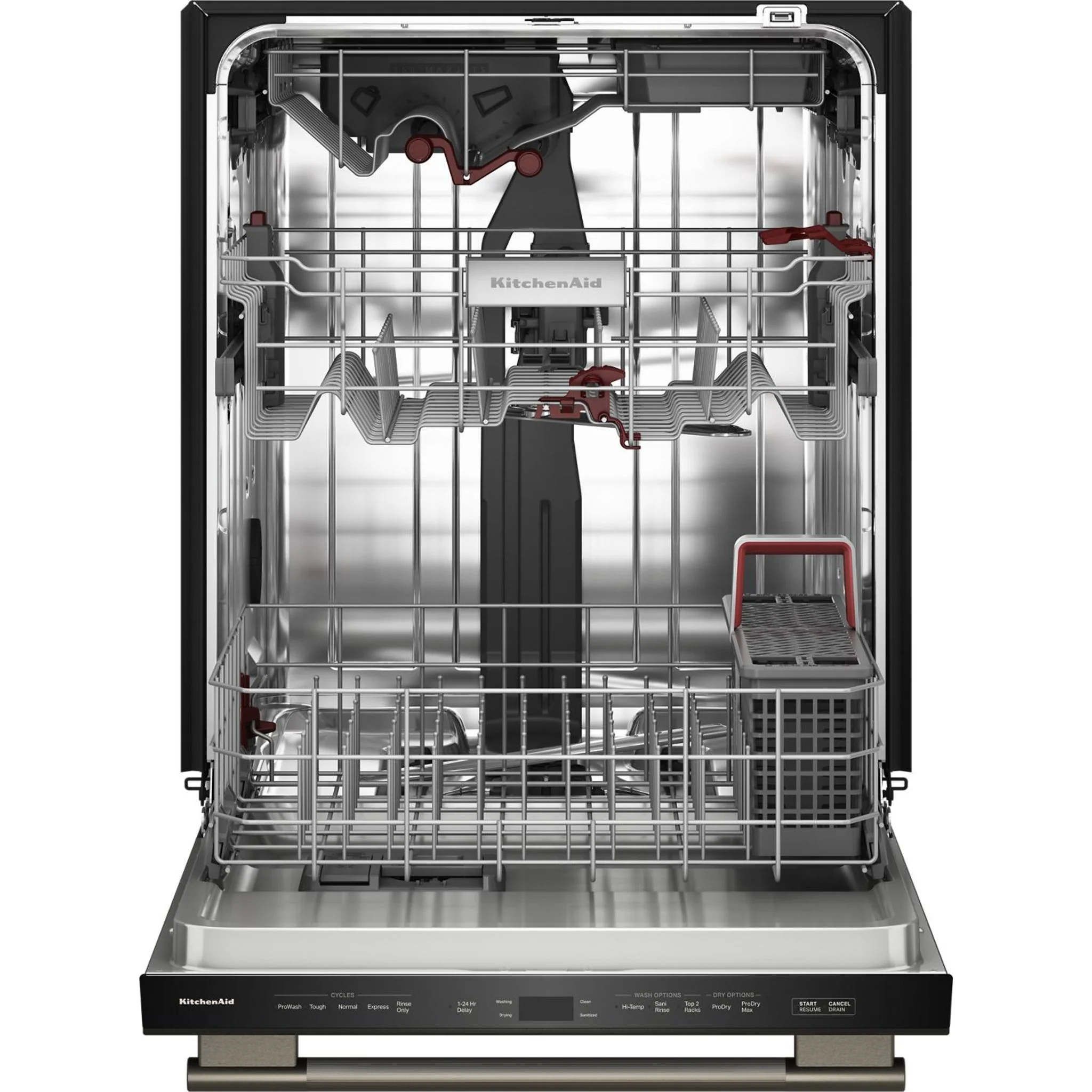 KitchenAid 360 Max JetsThird Rack Dishwasher with ProDrySystem, 44 dBA -Black Ore (KDTS424SBE) - Image 28