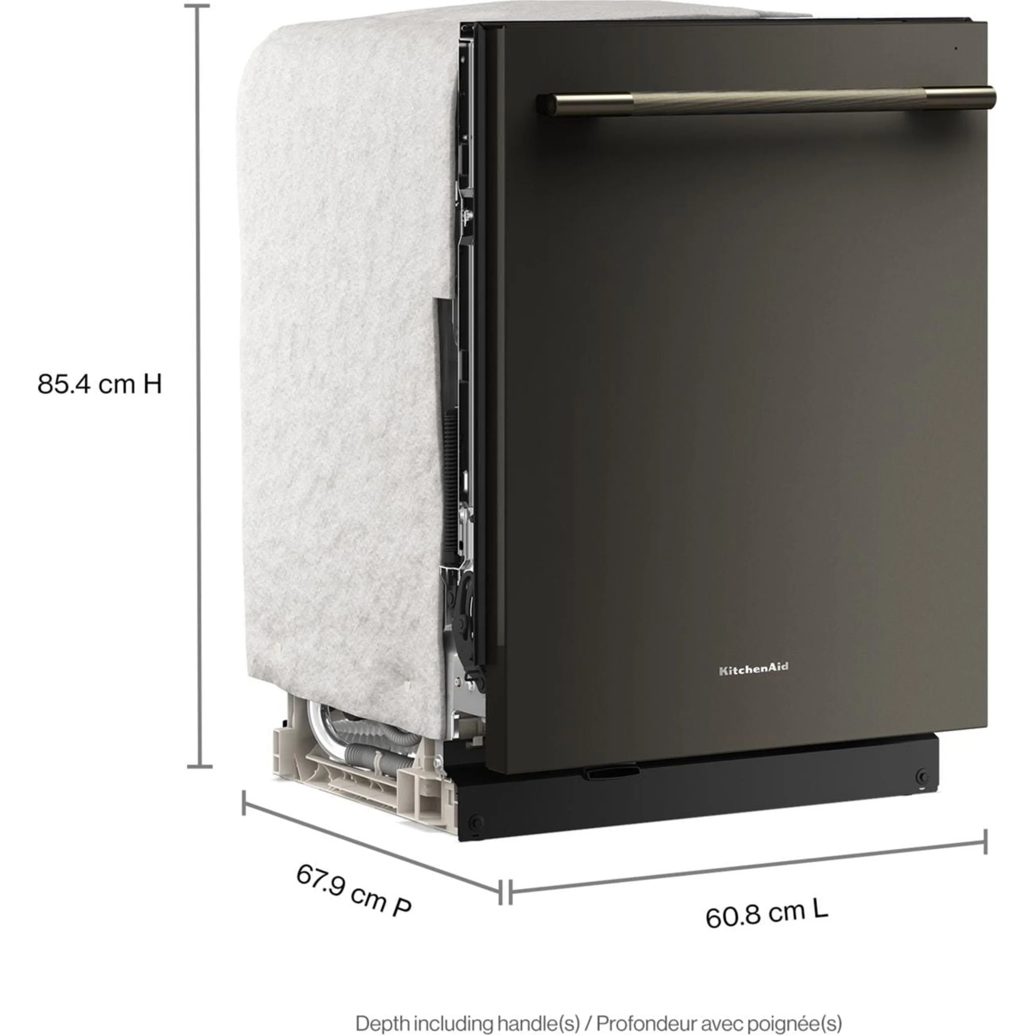 KitchenAid 360 Max JetsThird Rack Dishwasher with Advanced ProDrySystem, 44 dBA -Black Ore (KDTS624SBE) - Image 20