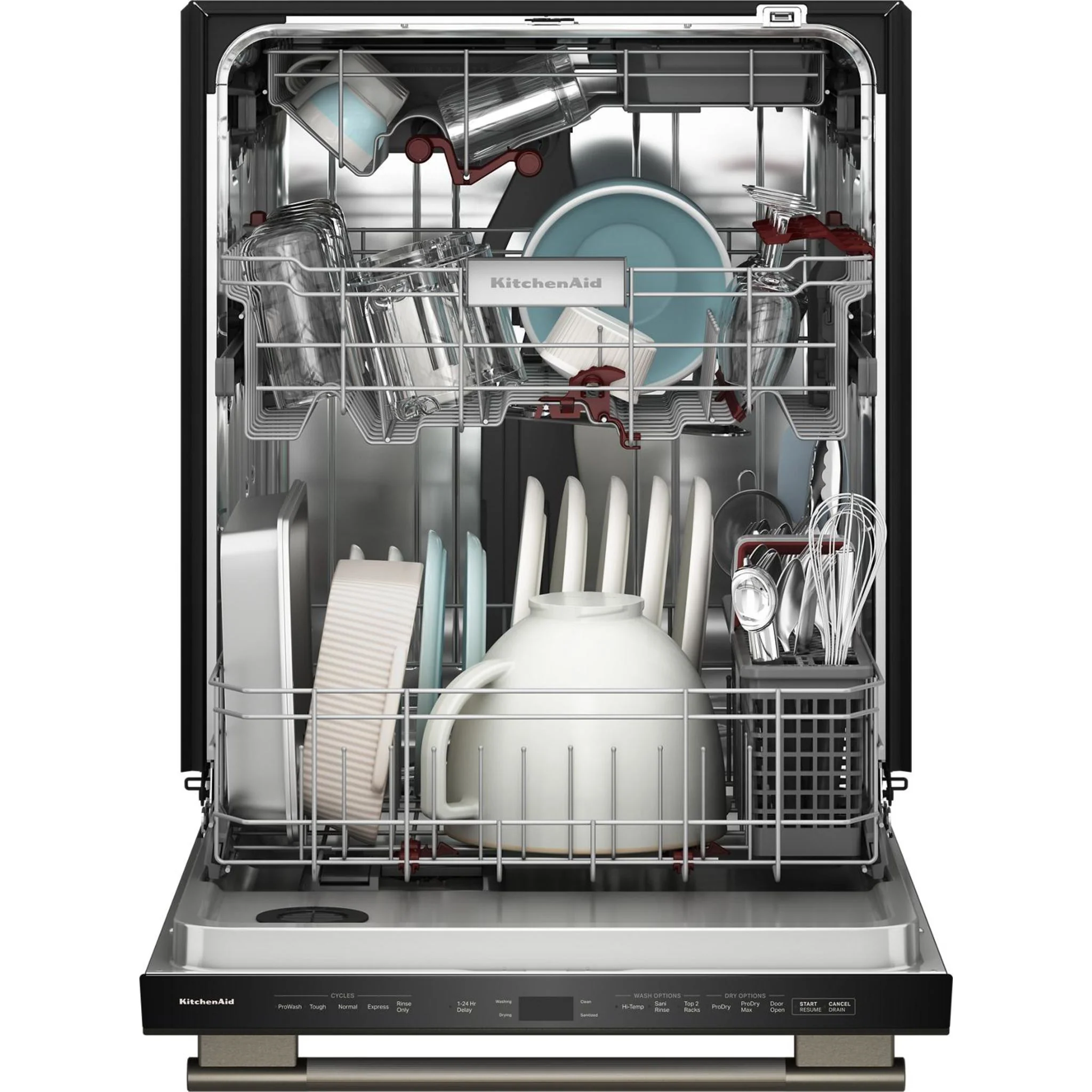 KitchenAid 360 Max JetsThird Rack Dishwasher with Advanced ProDrySystem, 44 dBA -Black Ore (KDTS624SBE) - Image 29