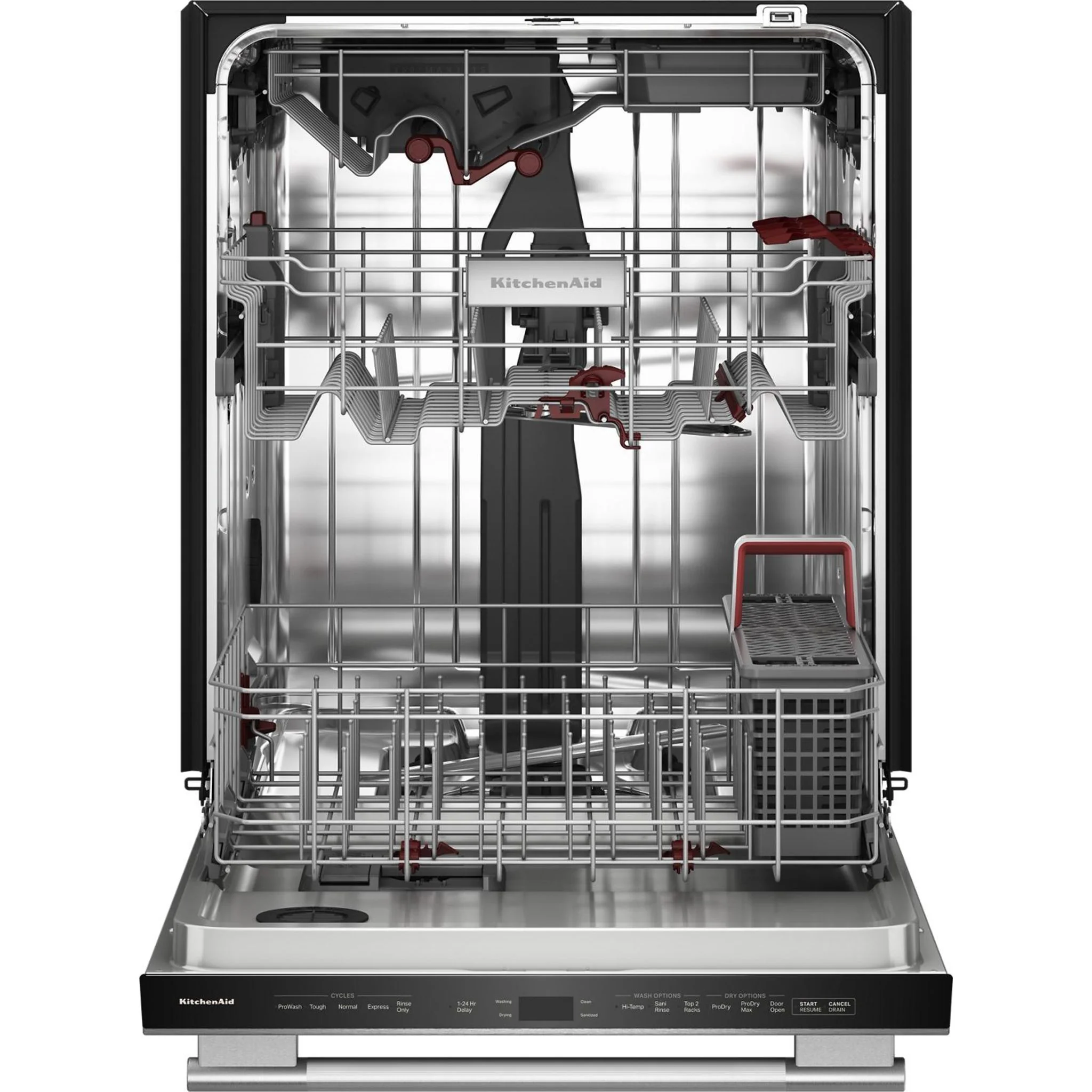 KitchenAid 360 Max JetsThird Rack Dishwasher with Advanced ProDrySystem, 44 dBA -PrintShield Stainless (KDTS624SPS) - Image 15