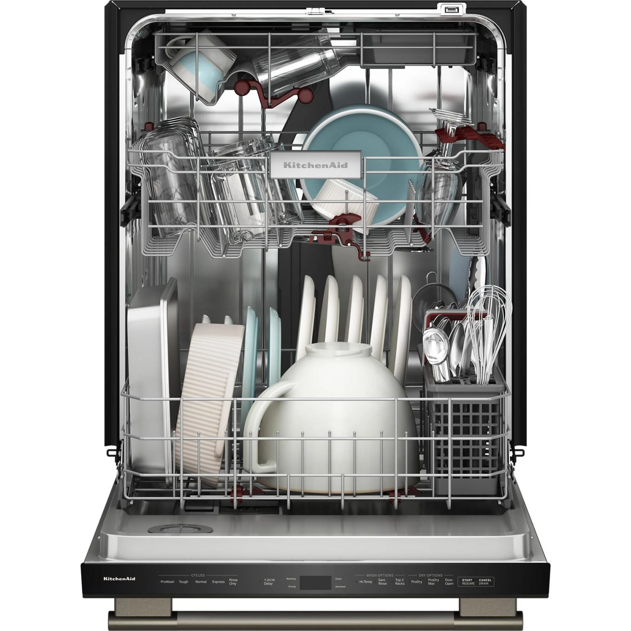 KitchenAid 360 Max JetsThird Rack Dishwasher with Advanced ProDrySystem and Ultra-bright LED Lighting, 44 dBA -Black Ore (KDTS724SBE) - Image 34