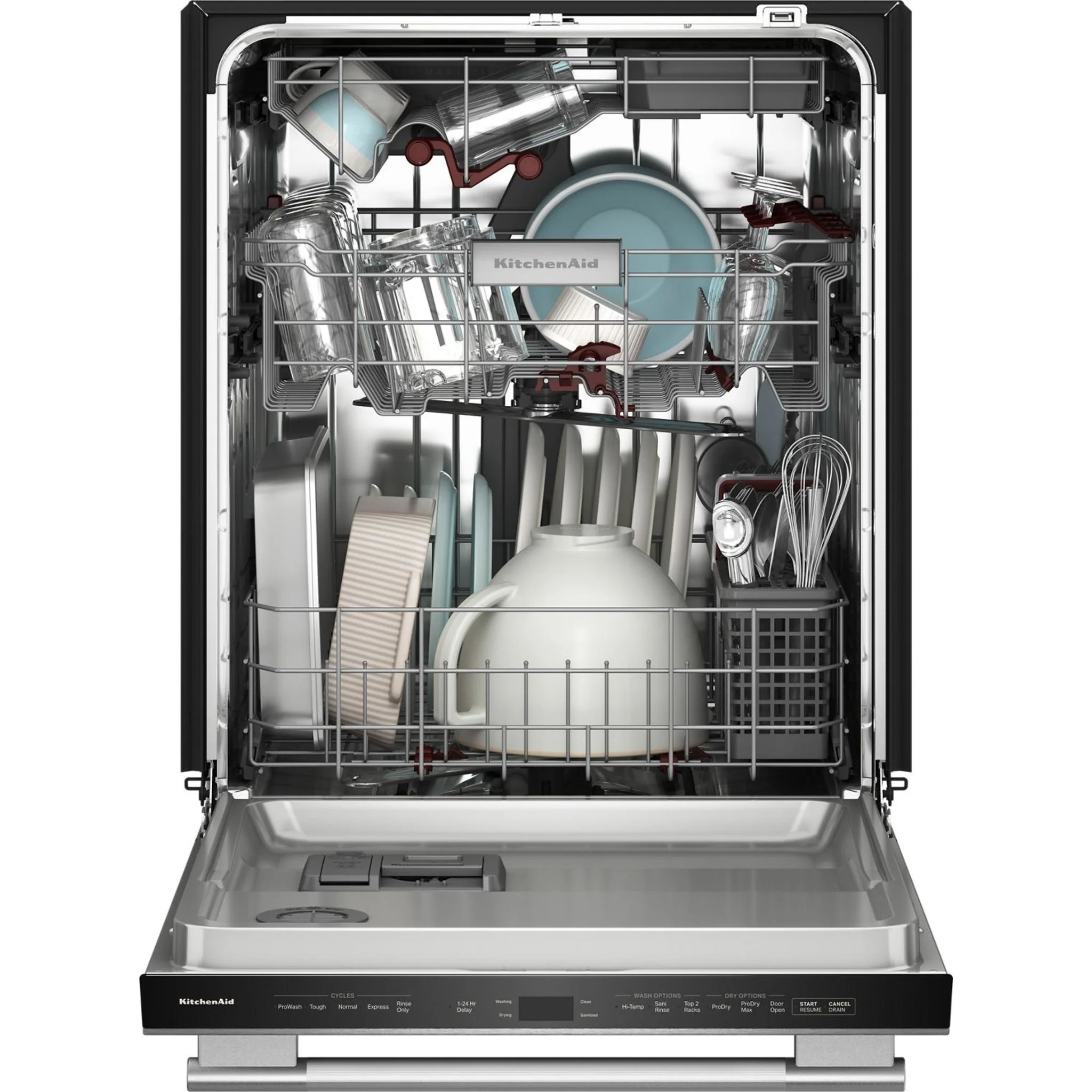 KitchenAid 360 Max JetsThird Rack Dishwasher with Advanced ProDrySystem and Ultra-bright LED Lighting, 44 dBA -PrintShield Stainless (KDTS724SPS) - Image 27