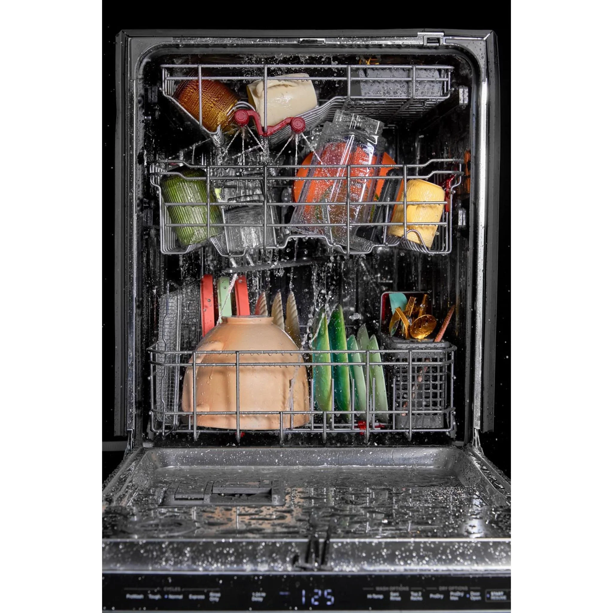 KitchenAid 360 Max JetsThird Rack Dishwasher with Advanced ProDrySystem and Ultra-bright LED Lighting, 44 dBA -PrintShield Stainless (KDTS724SPS) - Image 5