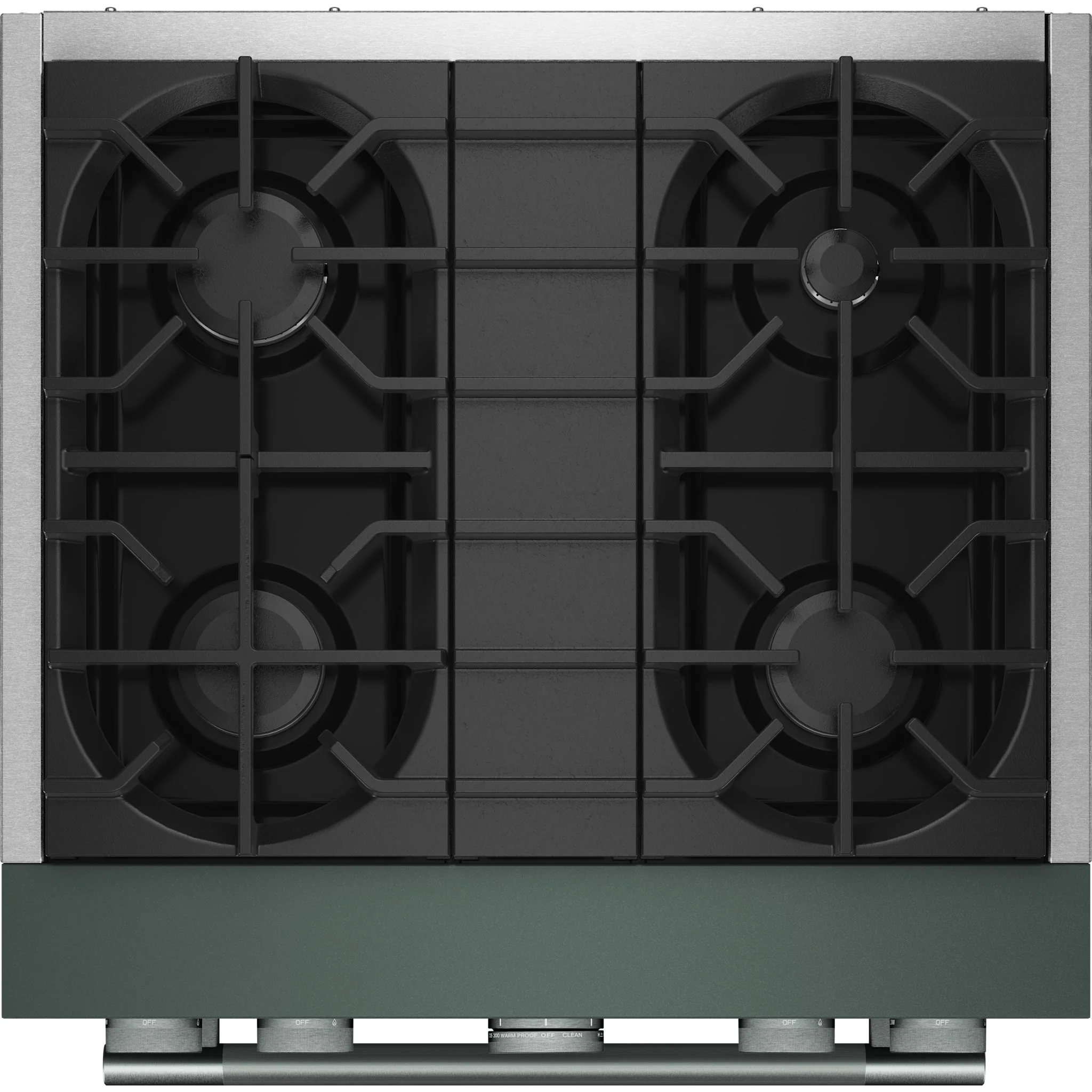KitchenAid 30-Inch 4 Burner Commercial-Style Dual Fuel Range with No Preheat Air Fry Mode -Juniper (KFDS930SJP) - Image 7