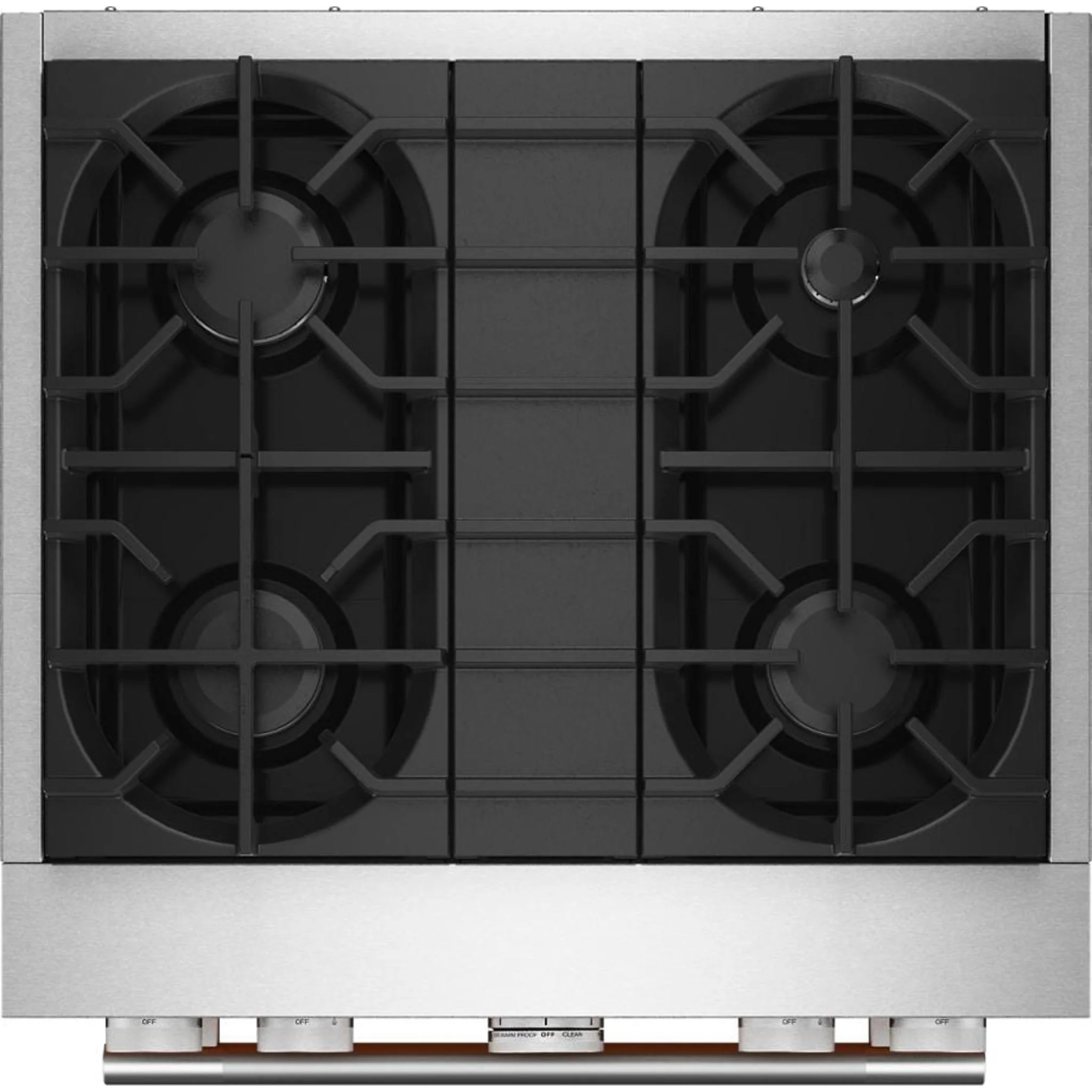 KitchenAid 30-Inch 4 Burner Commercial-Style Dual Fuel Range with No Preheat Air Fry Mode -Stainless Steel (KFDS930SSS) - Image 8