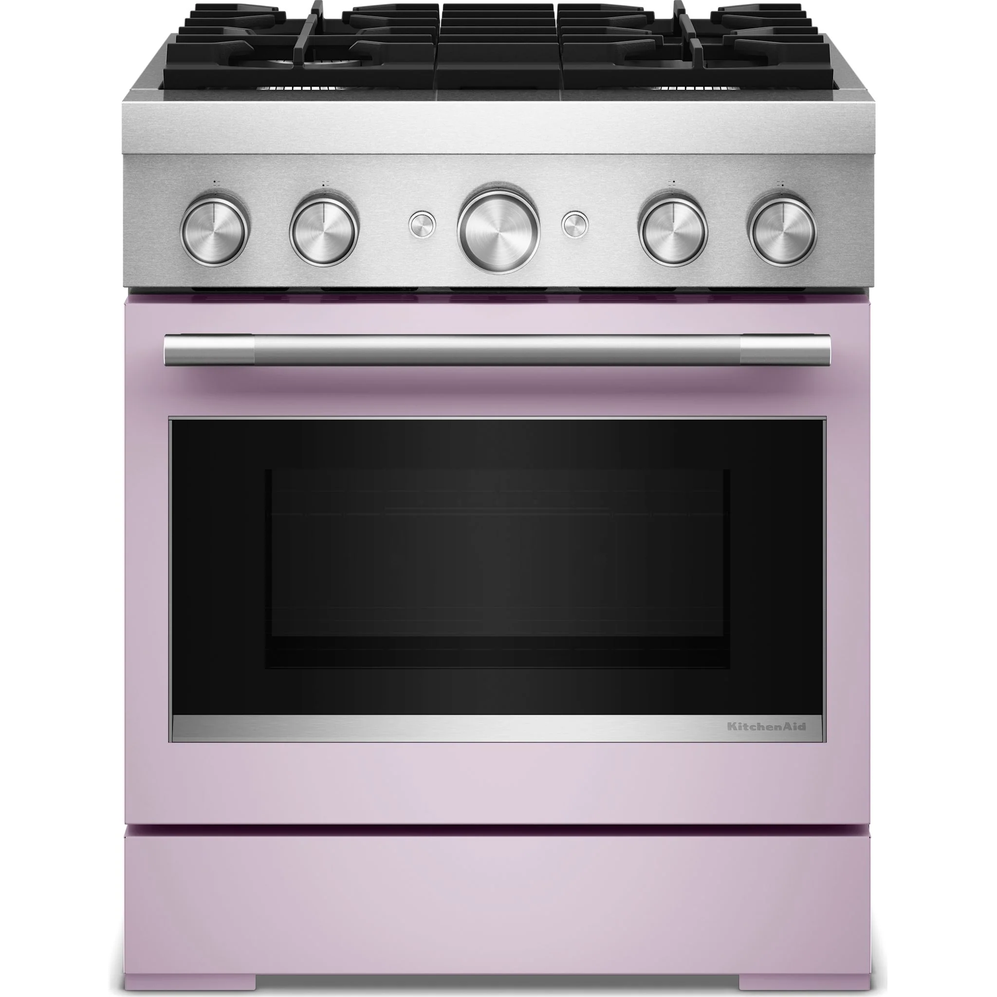 KitchenAid 30-Inch 4 Burner Commercial-Style Dual Fuel Range with No Preheat Air Fry Mode -Wildflower (KFDS930SWF)