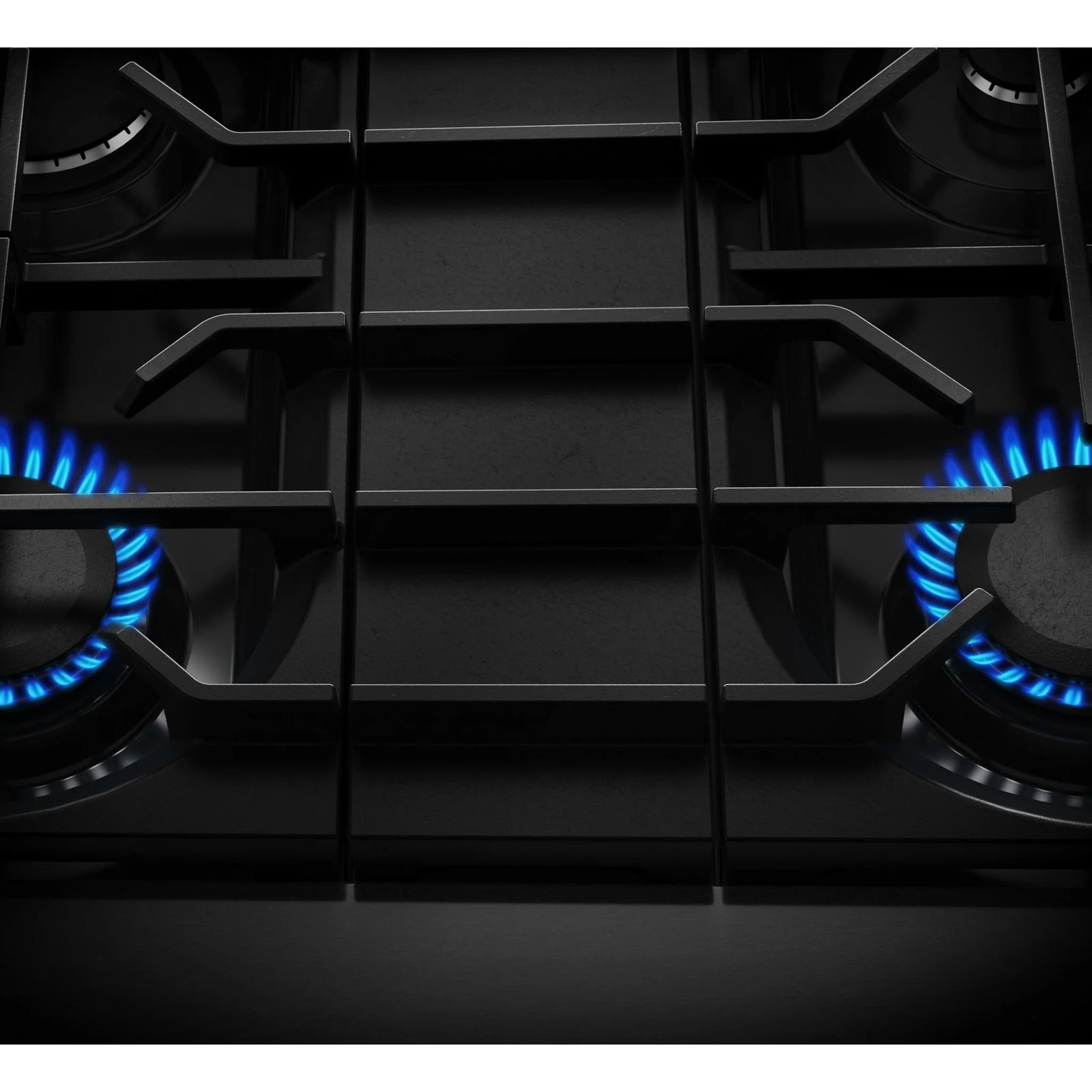 KitchenAid 30-Inch 4 Burner Commercial-Style Dual Fuel Range with No Preheat Air Fry Mode -Wildflower (KFDS930SWF) - Image 5