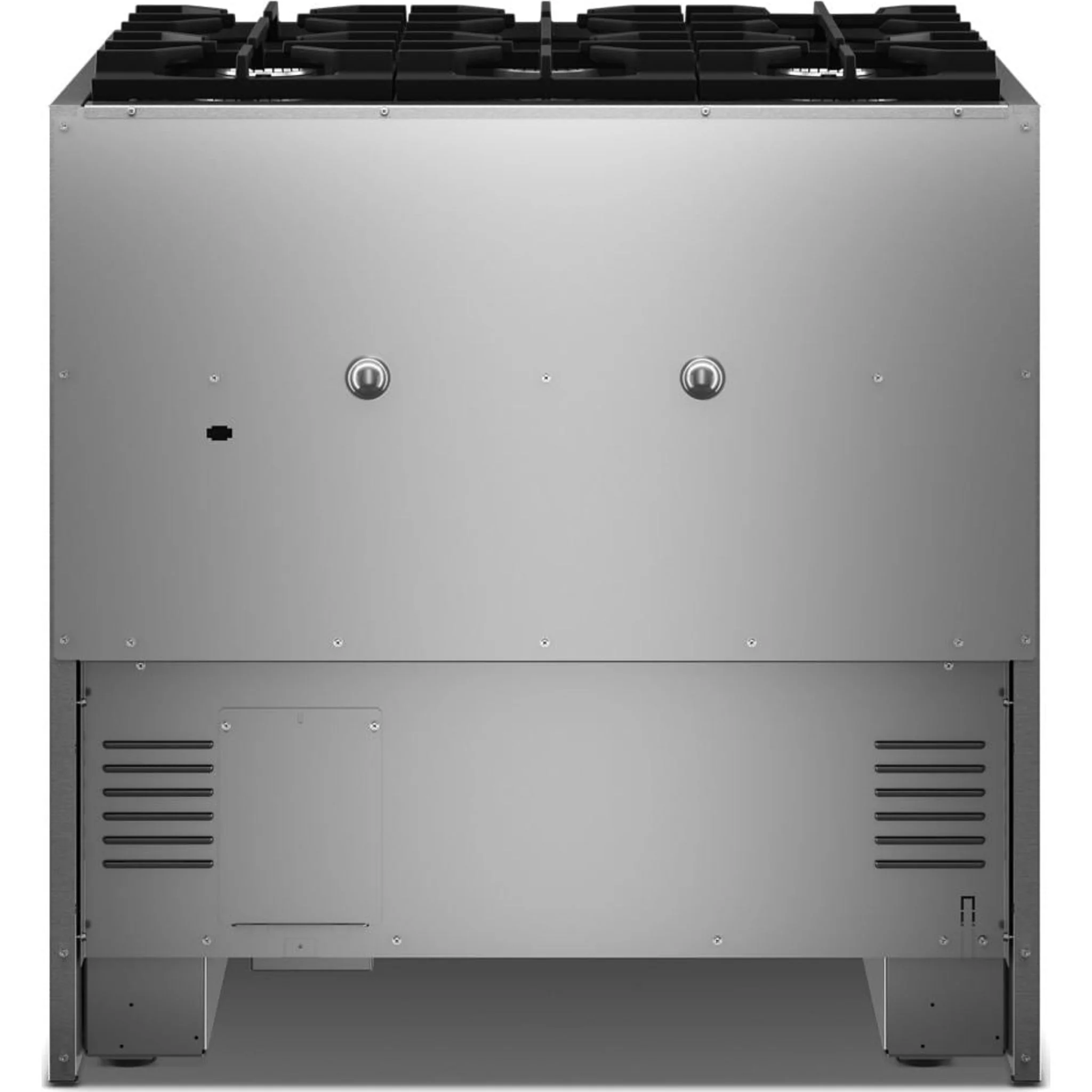 KitchenAid 36-Inch 6 Burner Commercial-Style Dual Fuel Range with No Preheat Air Fry Mode -Scorched Orange (KFDS936SSC) - Image 2
