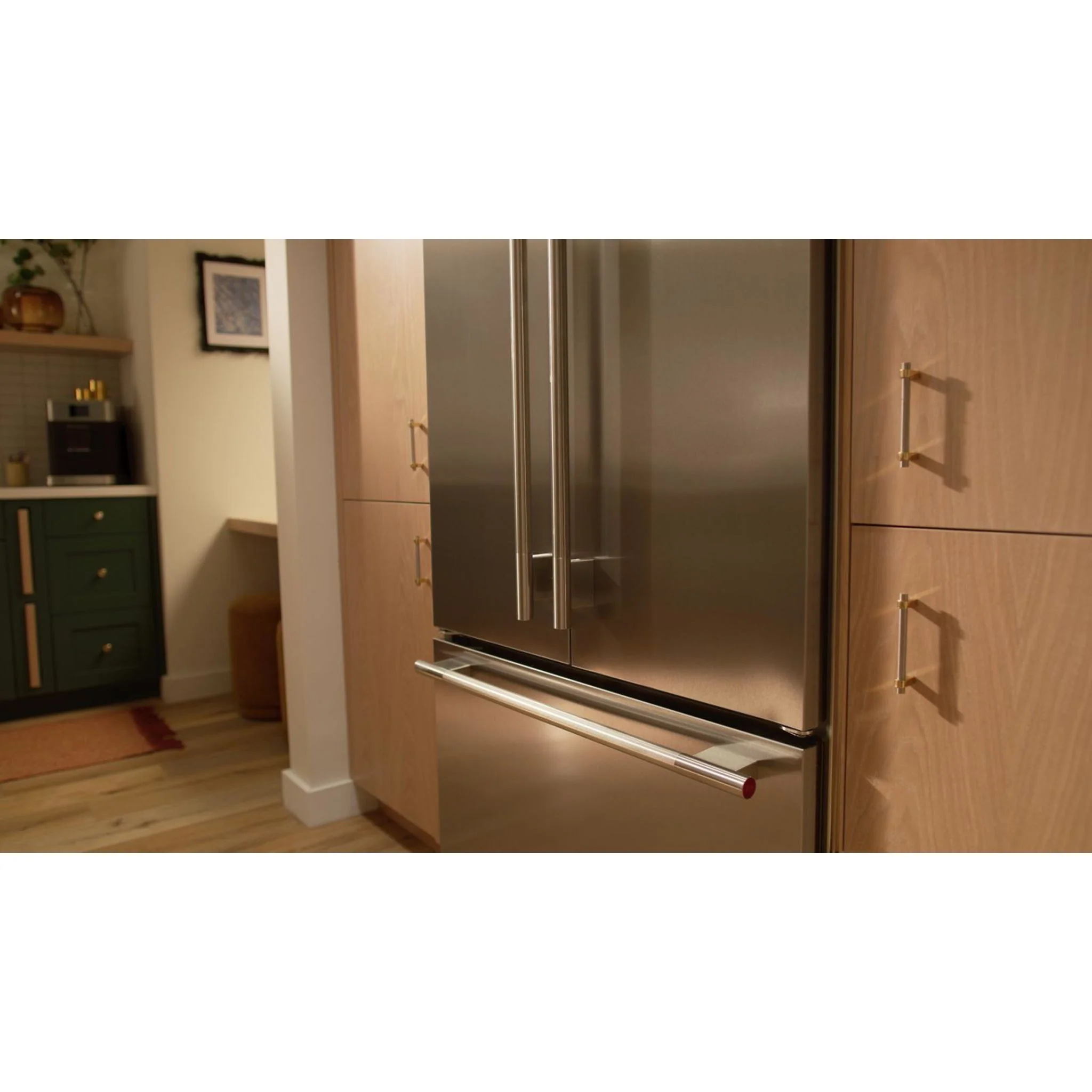 KitchenAid 24.2 Cu. Ft. 42" Built-In French Door Bottom Mount Refrigerator with Platinum Interior - PrintShield Stainless Steel (KBFN542SPS) - Image 8