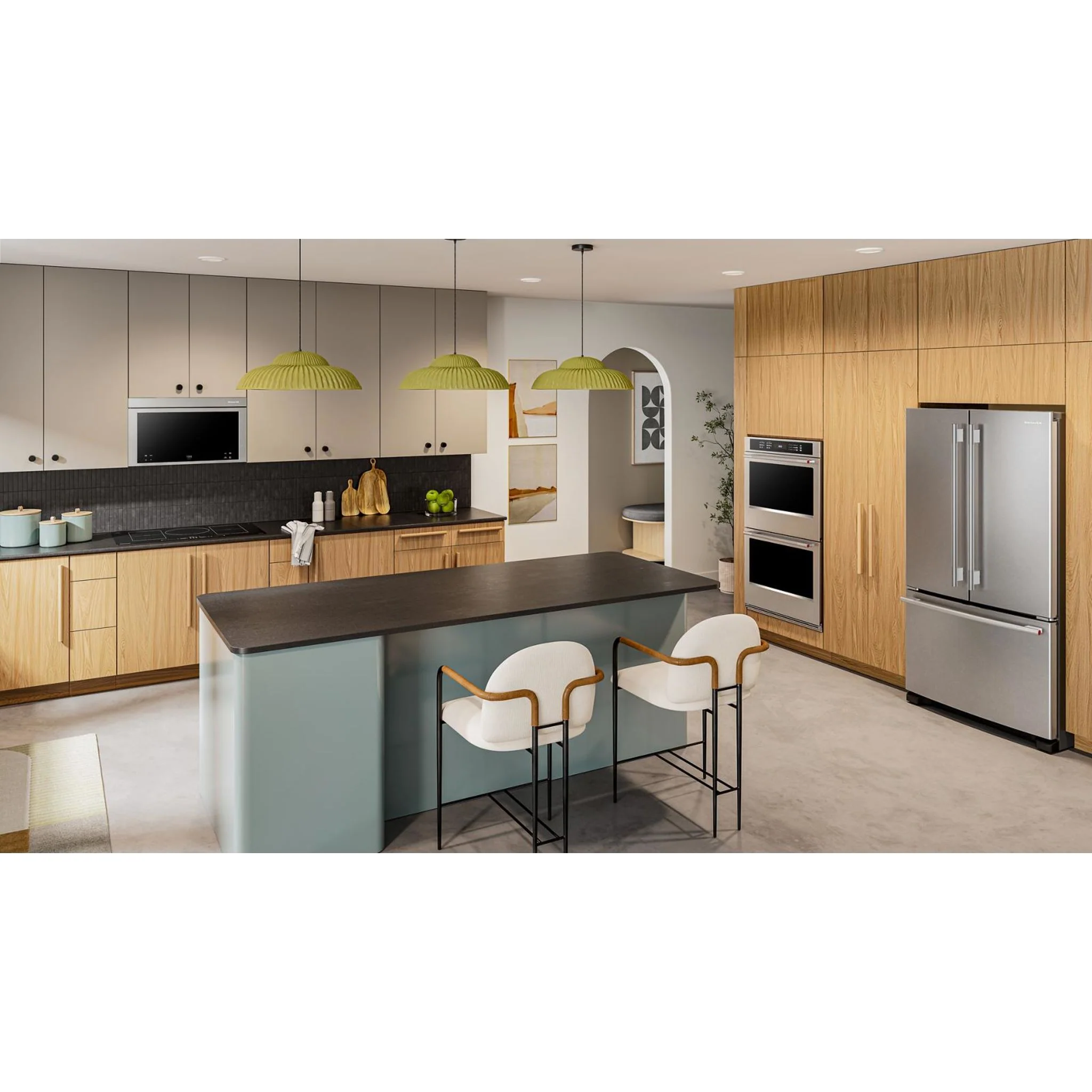 KitchenAid 20 Cu. Ft. 36-Inch Counter-Depth French Door Refrigerator with Internal Water Dispenser -PrintShield Stainless (KRFC136SPS) - Image 21