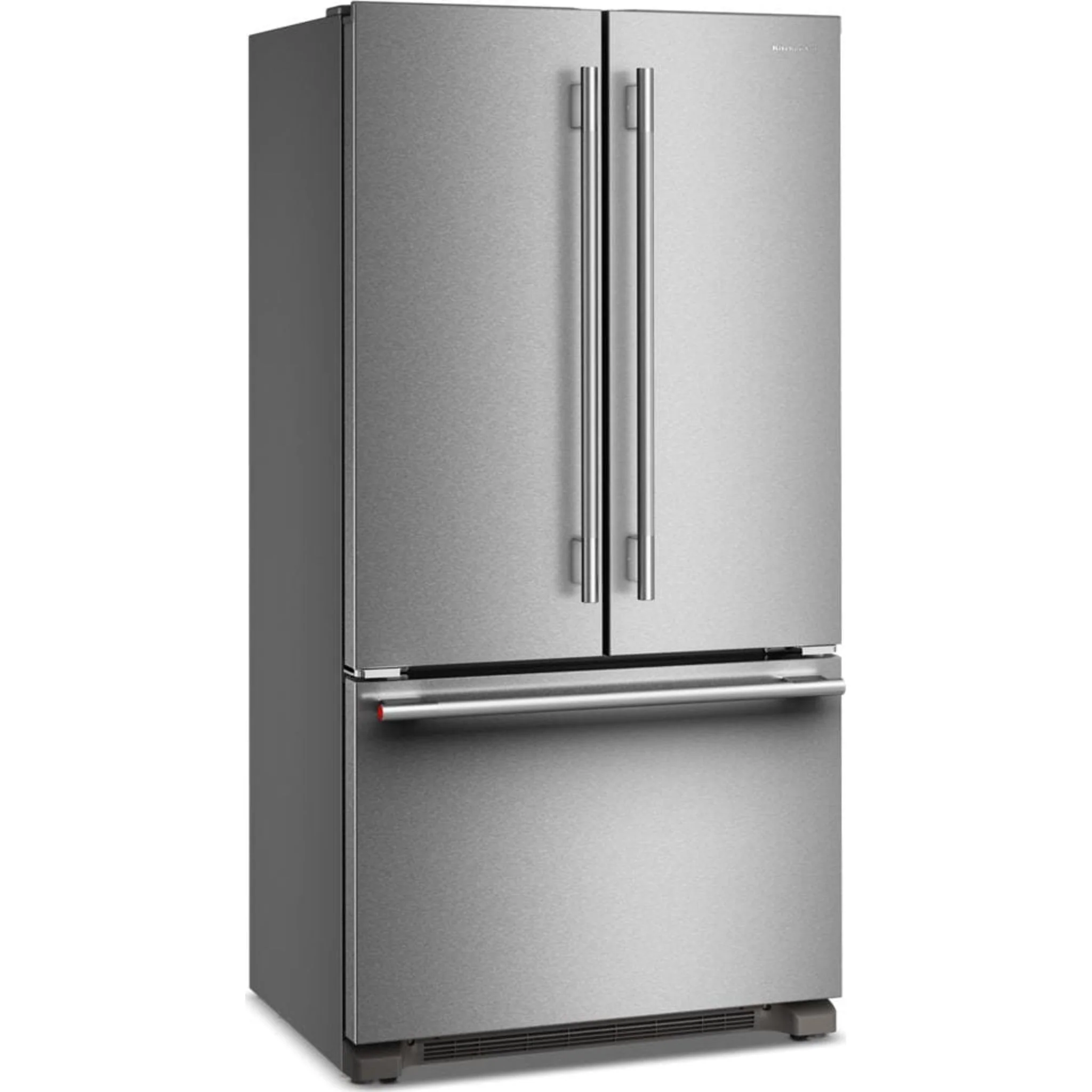 KitchenAid 22 Cu. Ft. 36-Inch Counter-Depth French Door Refrigerator with Internal Water Dispenser -PrintShield Stainless (KRFC136TPS) - Image 2
