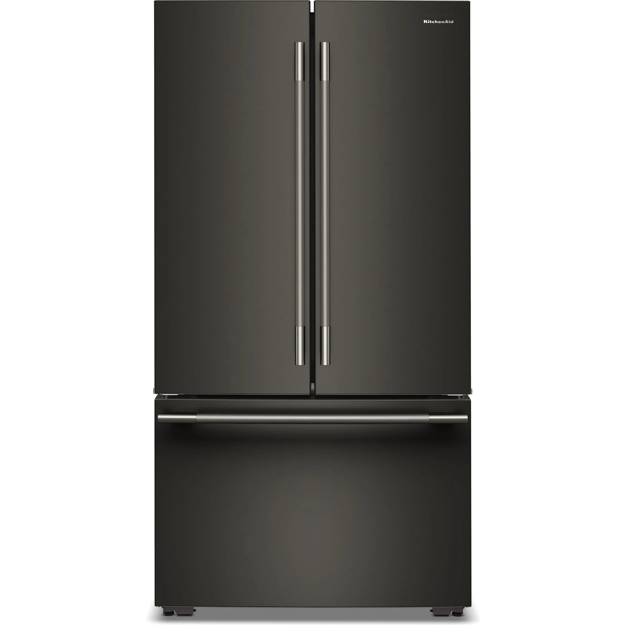 KitchenAid 24 cu. ft. 36-Inch Width Counter-Depth French Door Refrigerator with Interior Dispense -Black Ore (KRFC236SBE) - Image 5
