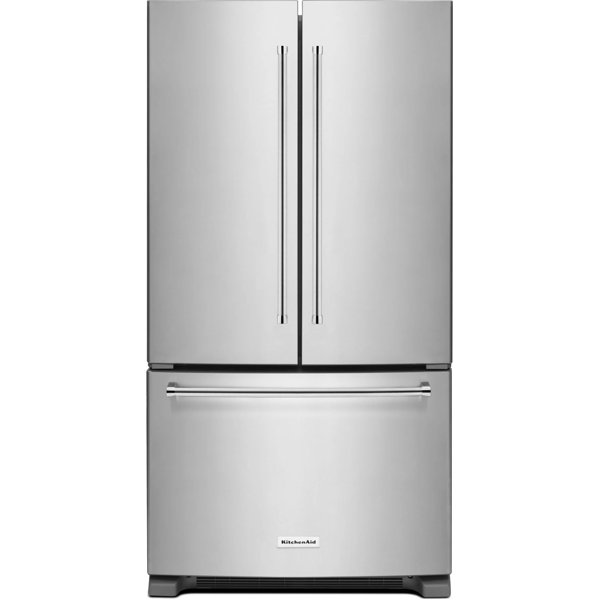 KitchenAid 25 cu.ft. 36-Width Standard Depth French Door Refrigerator with Interior Dispense -Stainless Steel (KRFF305ESS) - Image 16