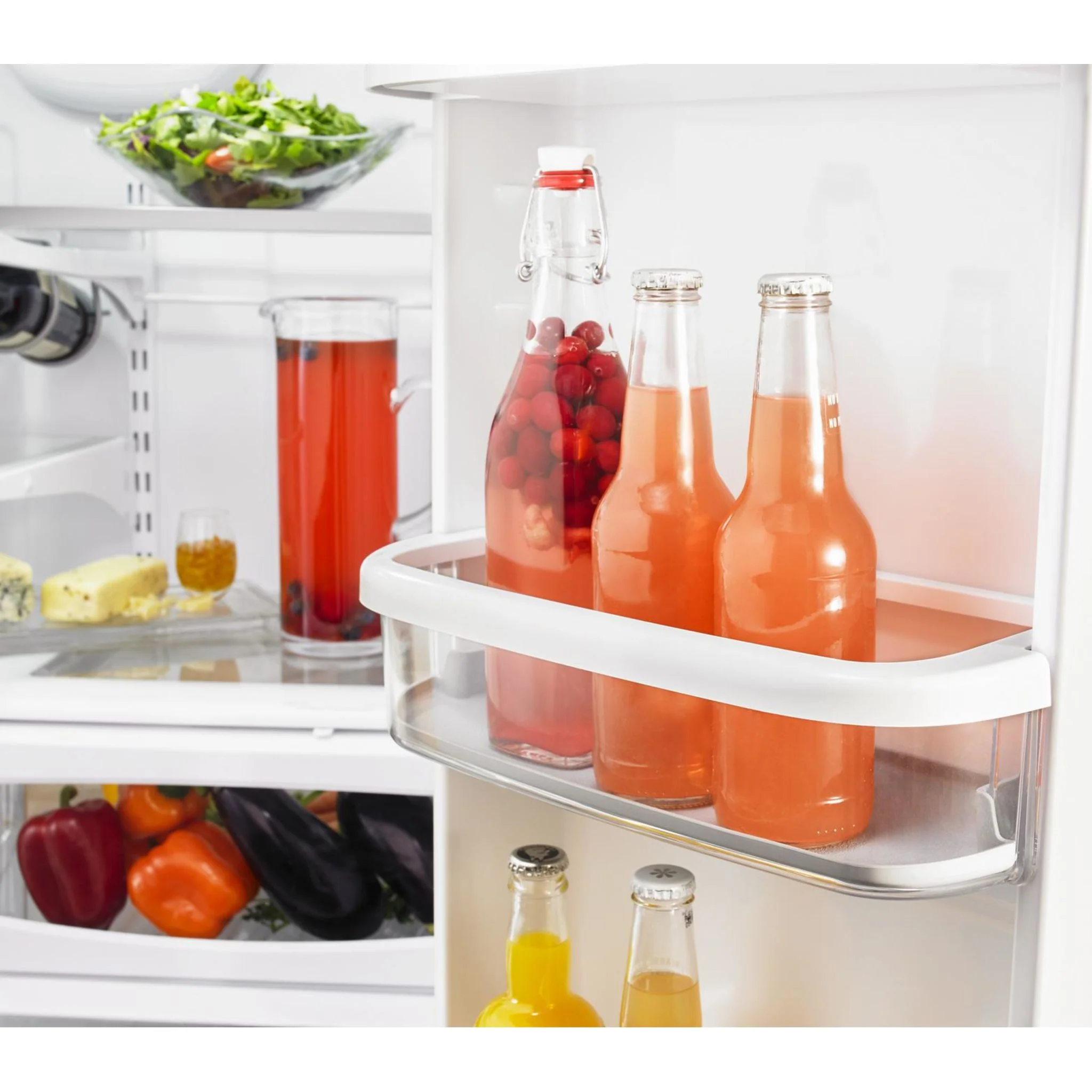 KitchenAid 25 cu.ft. 36-Width Standard Depth French Door Refrigerator with Interior Dispense -Stainless Steel (KRFF305ESS) - Image 40