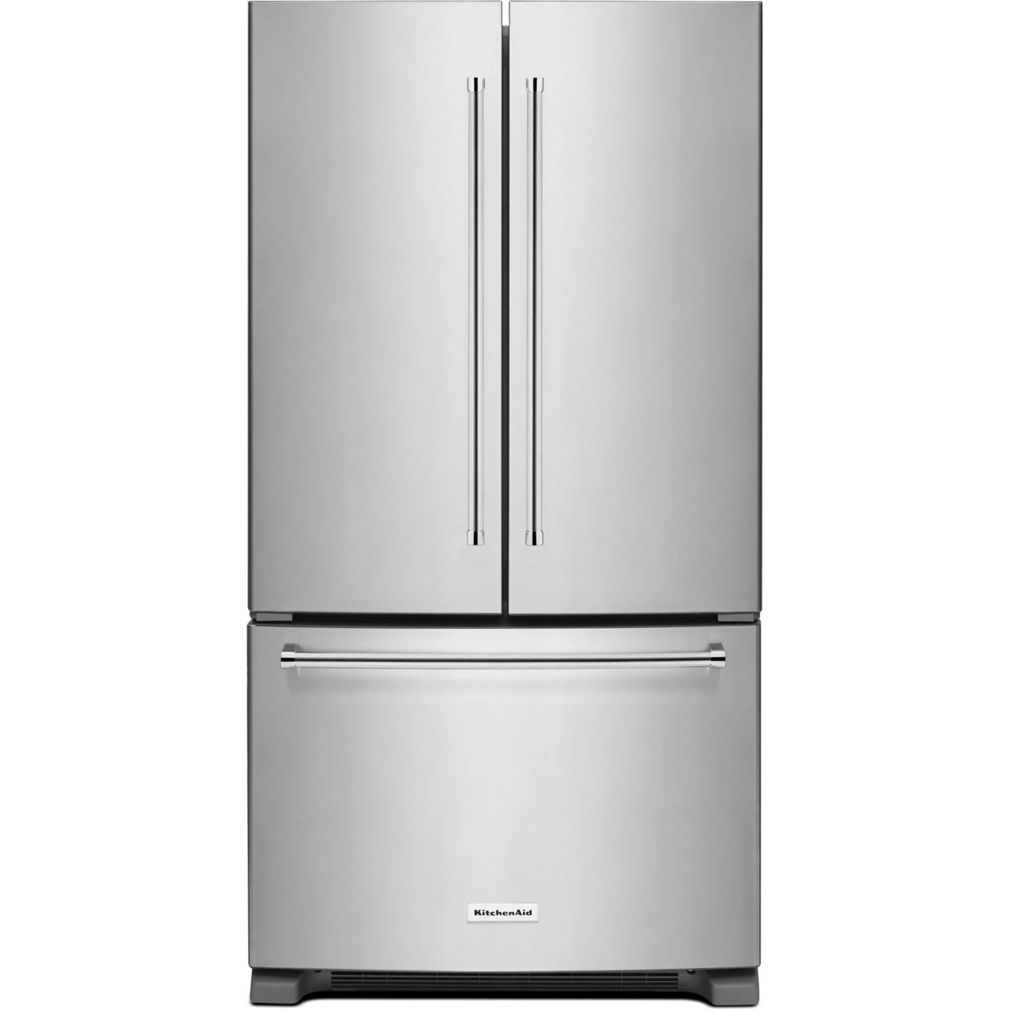 KitchenAid 25 cu.ft. 36-Width Standard Depth French Door Refrigerator with Interior Dispense -Stainless Steel (KRFF305ESS) - Image 47