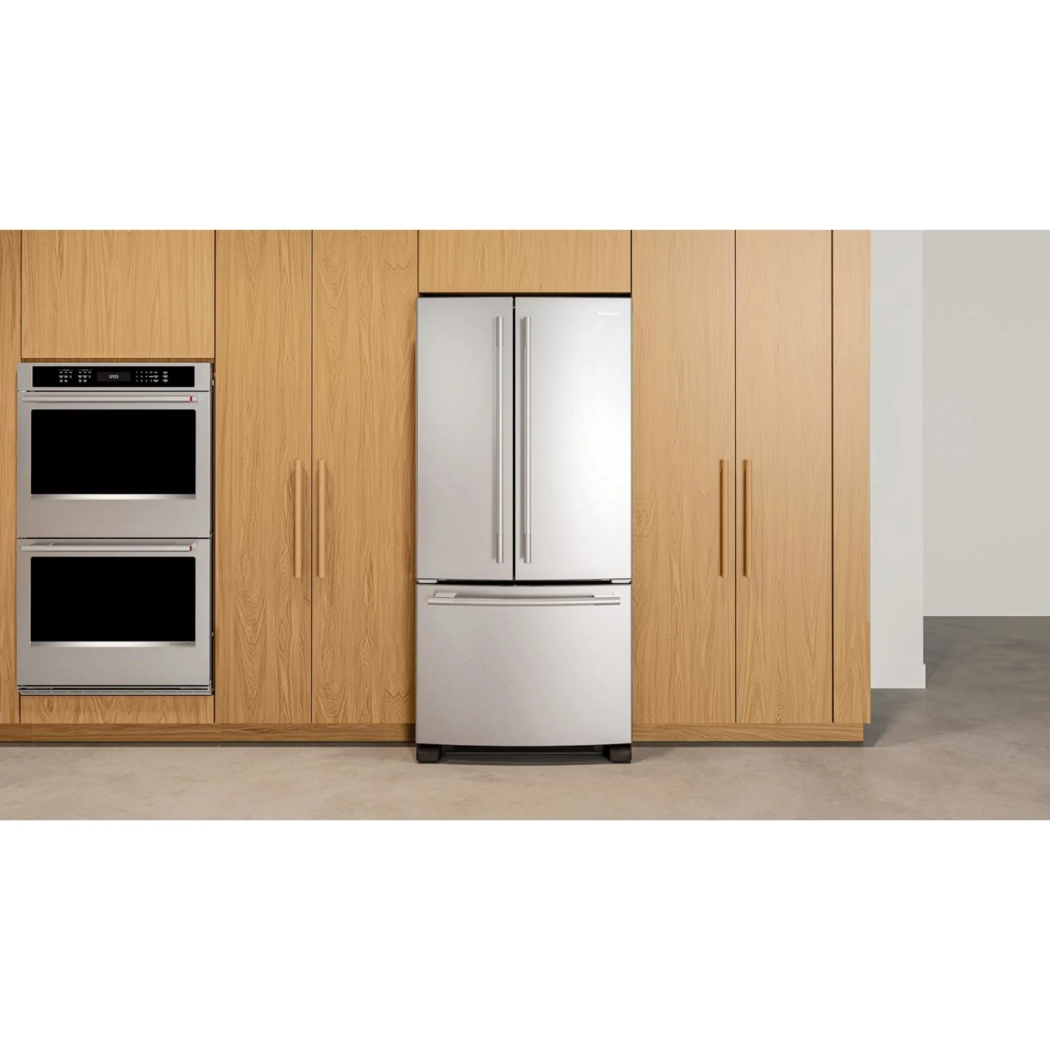KitchenAid 22 Cu. Ft. 33-Inch Standard-Depth French Door Refrigerator with Internal Water Dispenser -PrintShield Stainless (KRFF333SPS) - Image 12