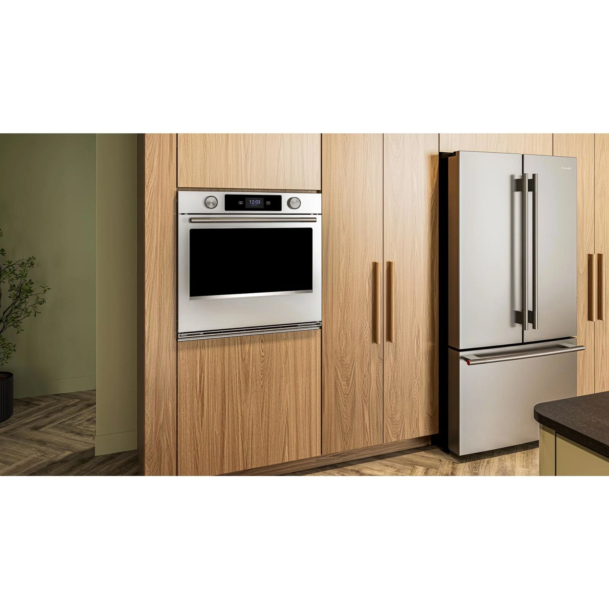 KitchenAid 31 cu. ft. French Door Refrigerator with Interior Water and Ice -PrintShield Stainless (KRFF336SPS) - Image 13