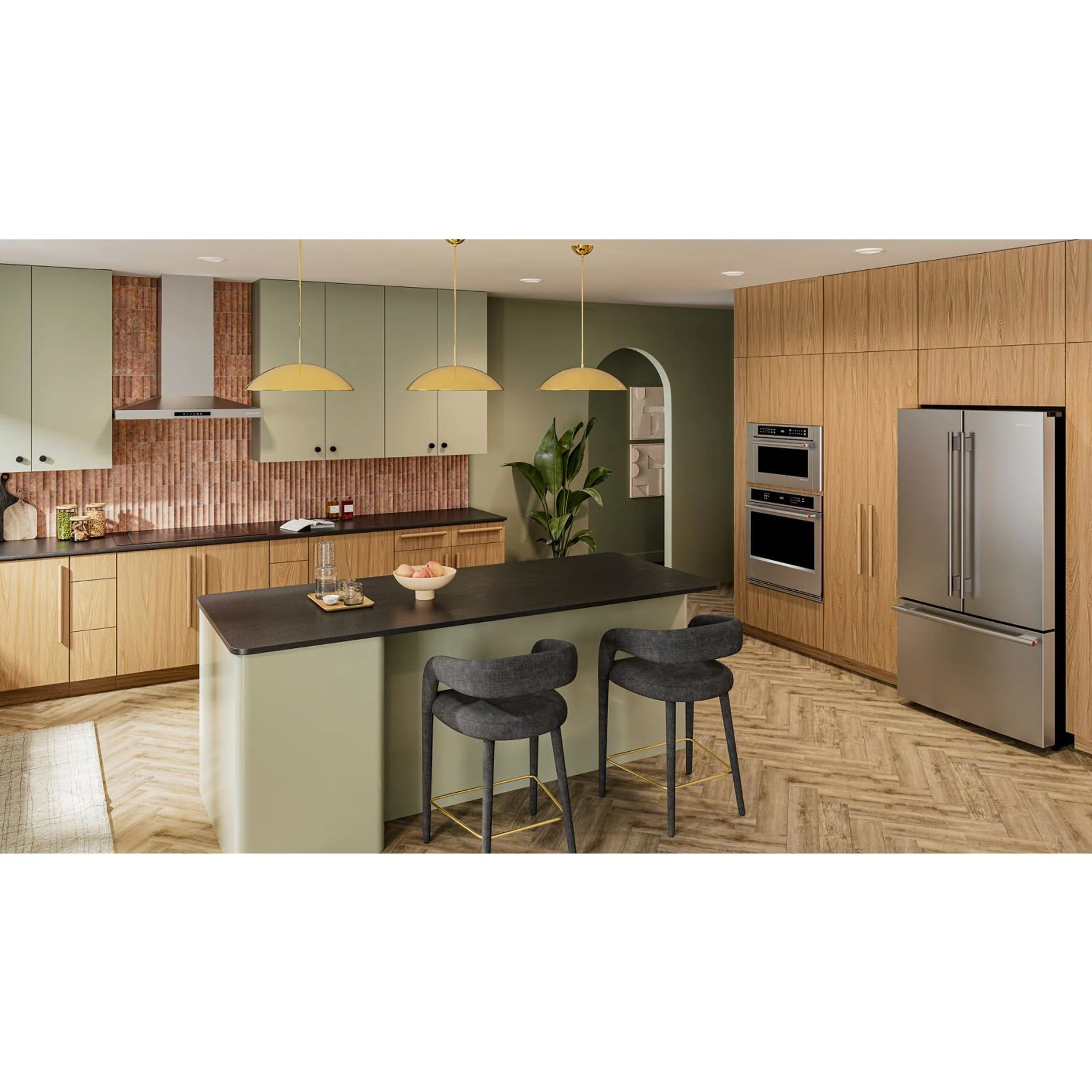 KitchenAid 31 cu. ft. French Door Refrigerator with Interior Water and Ice -PrintShield Stainless (KRFF336SPS) - Image 23