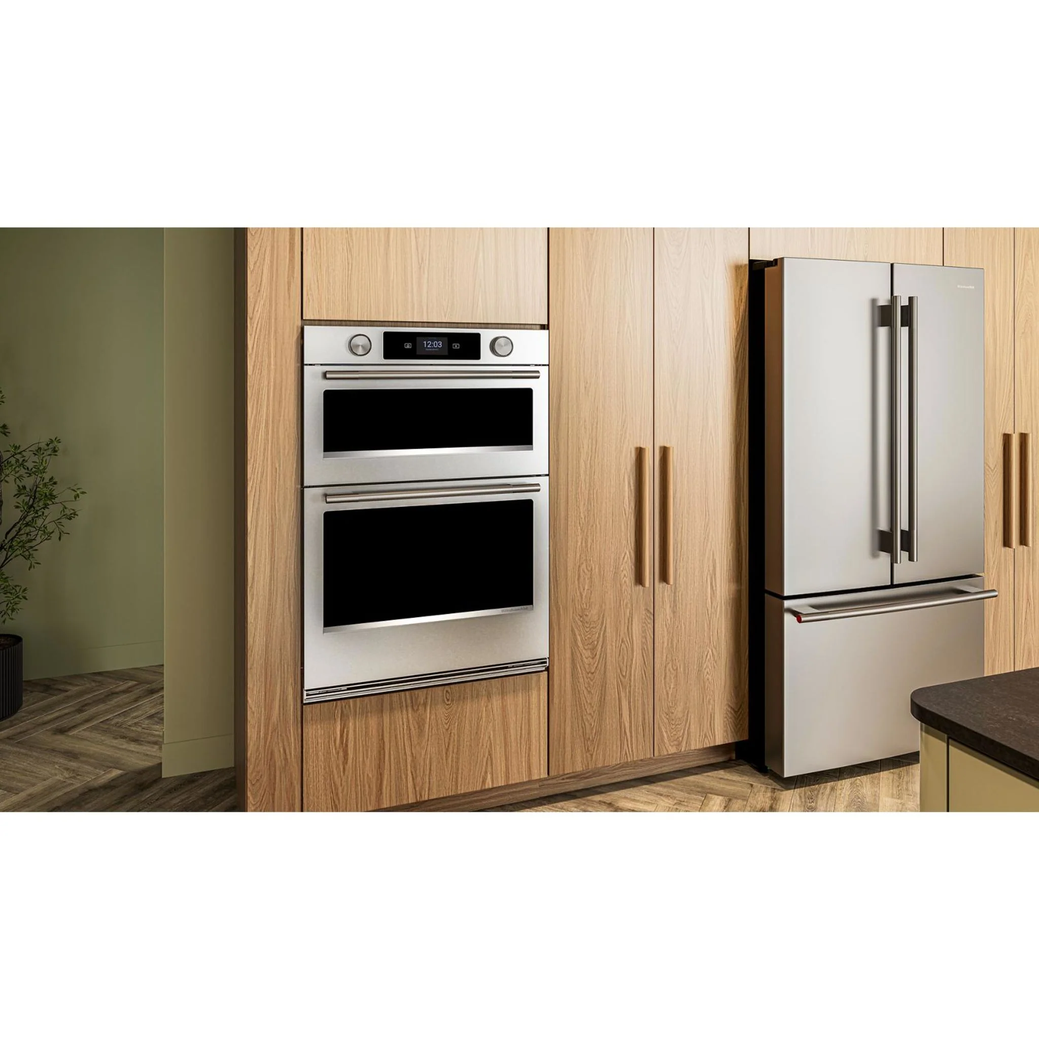 KitchenAid 31 cu. ft. French Door Refrigerator with Interior Water and Ice -PrintShield Stainless (KRFF336SPS) - Image 29