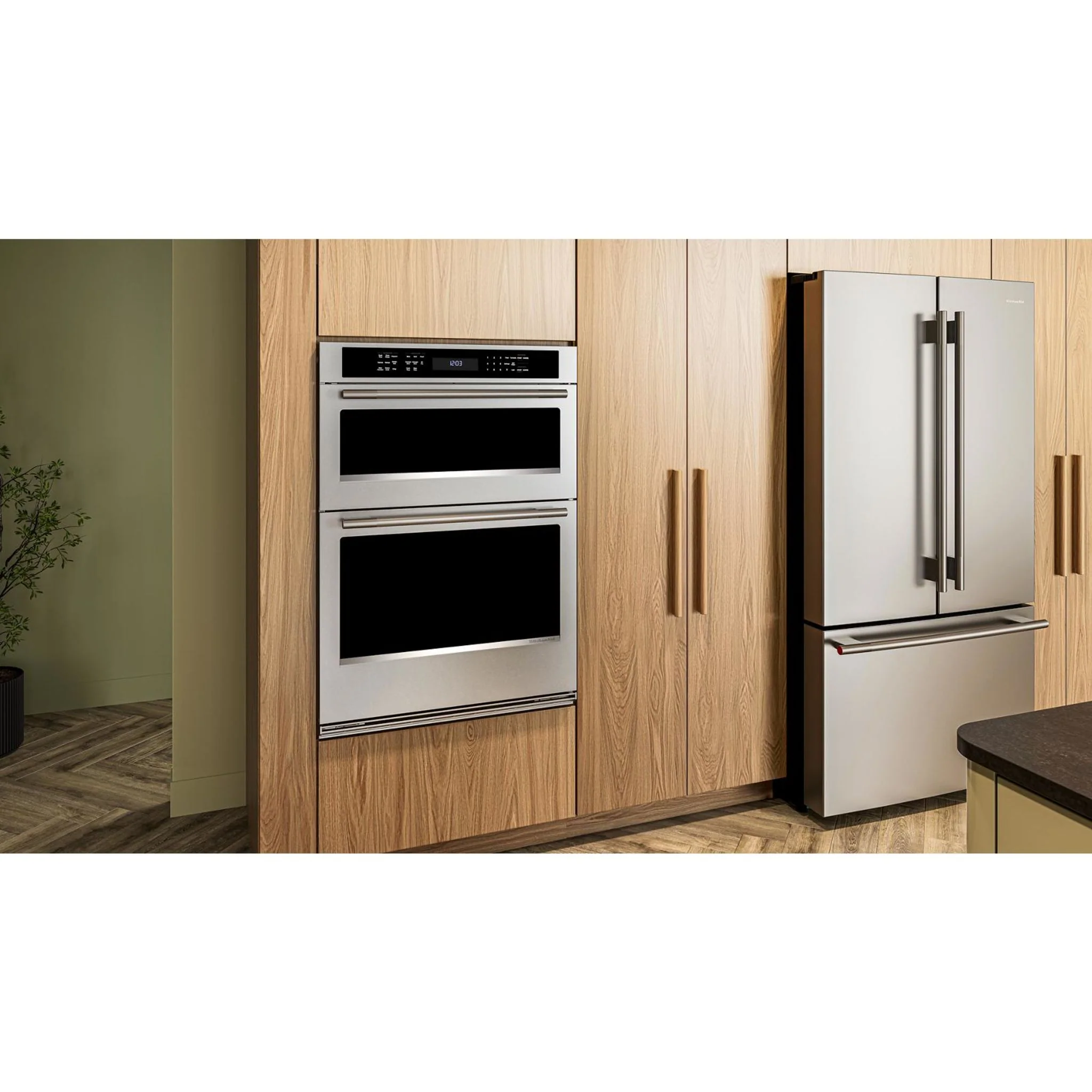 KitchenAid 31 cu. ft. French Door Refrigerator with Interior Water and Ice -PrintShield Stainless (KRFF336SPS) - Image 32