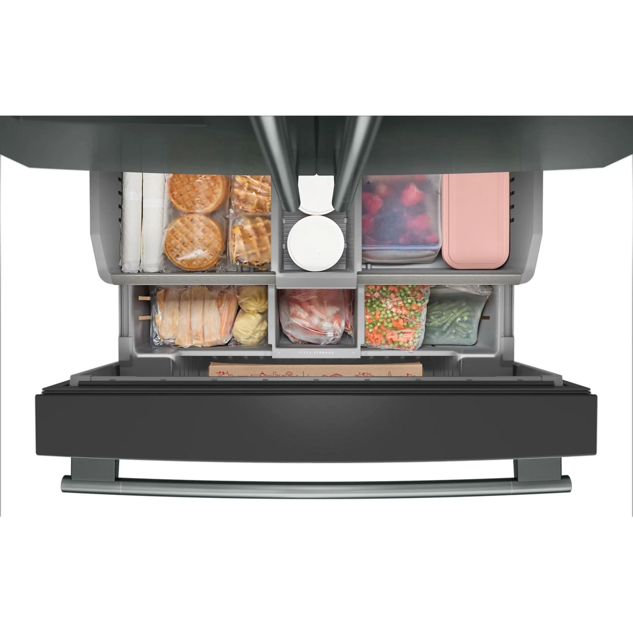 KitchenAid 30 cu. ft. French Door Refrigerator with Exterior Water and Ice - Juniper (KRFF436SJP) - Image 5