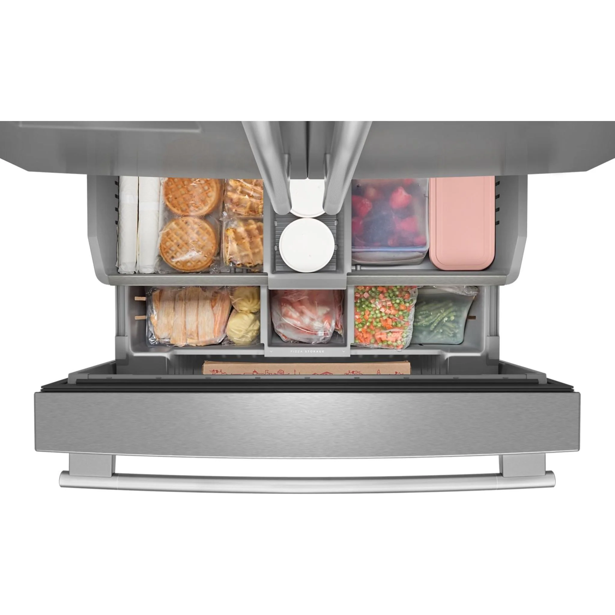KitchenAid 30 cu. ft. French Door Refrigerator with Exterior Water and Ice -PrintShield Stainless (KRFF436SPS) - Image 10