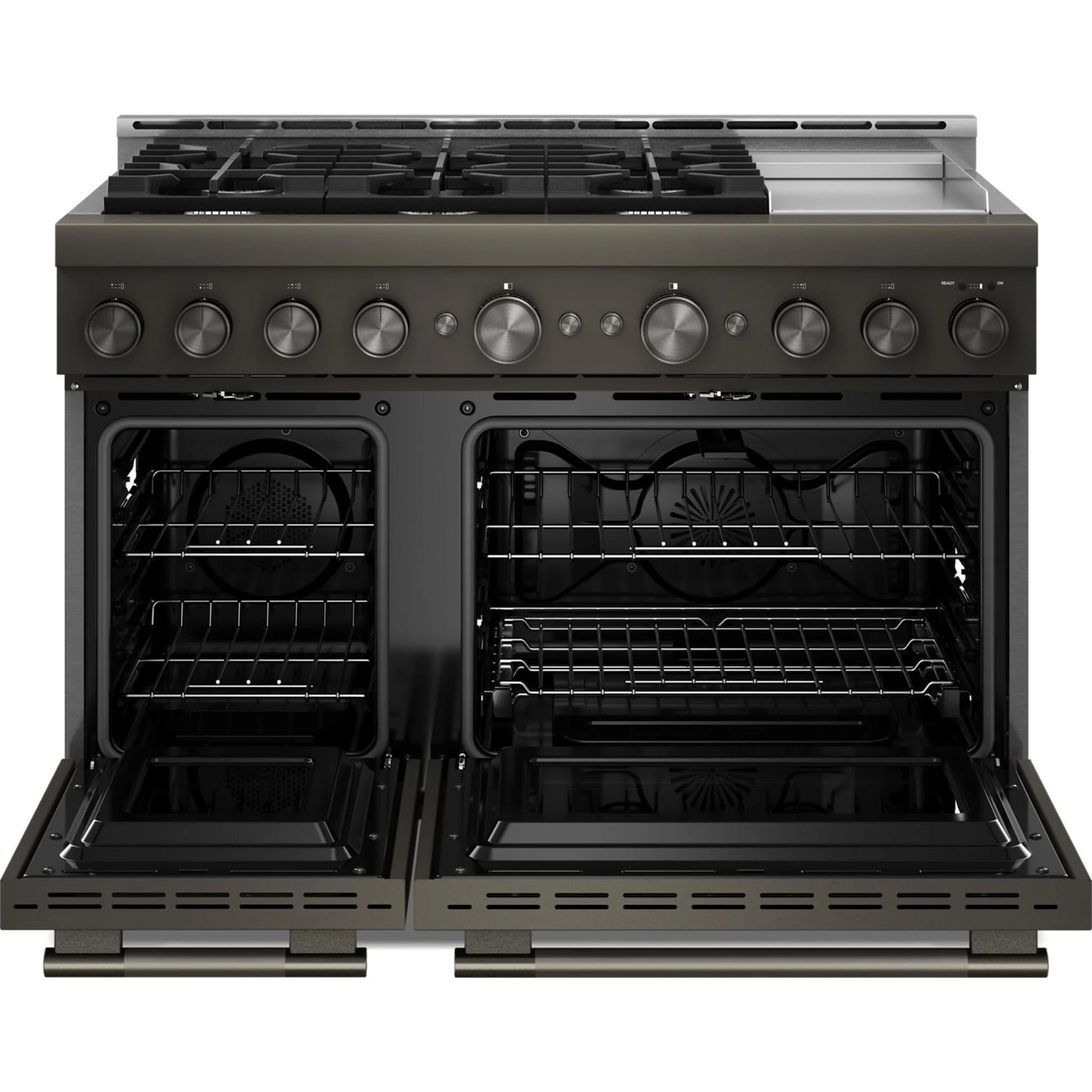 KitchenAid Gas Range (KFGD948SBE) - Black Ore - Image 2