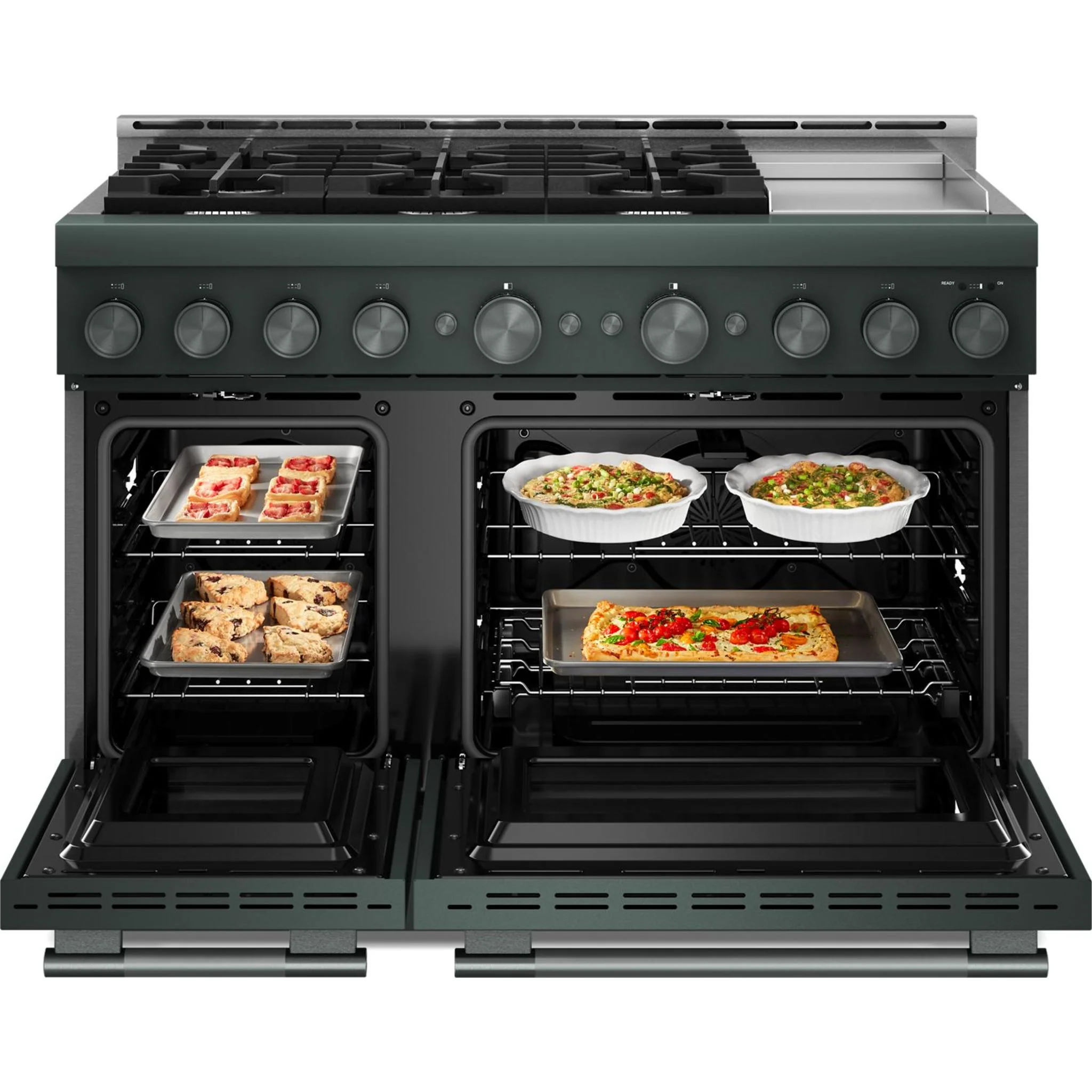 KitchenAid Gas Range (KFGD948SJP) - Juniper - Image 2