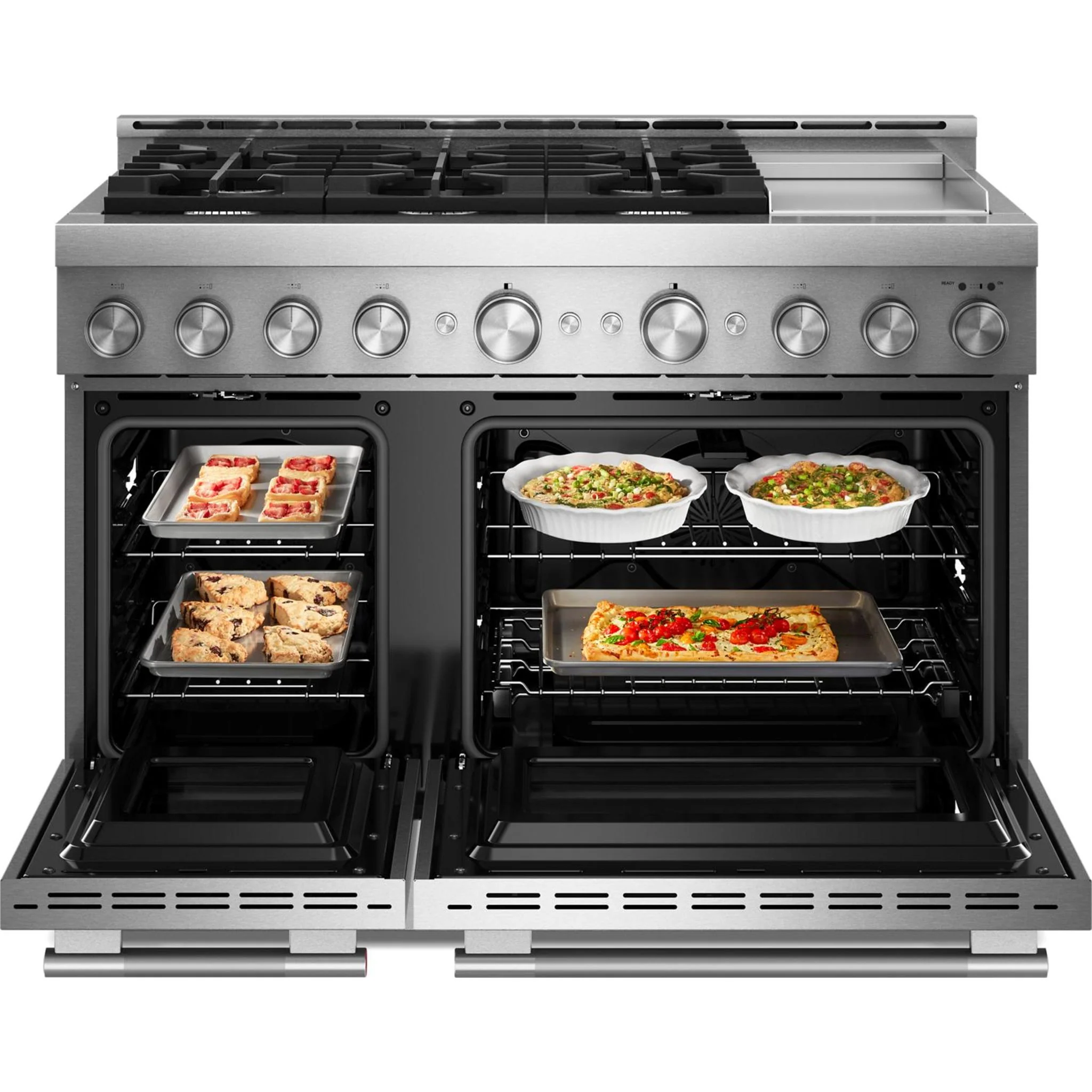 KitchenAid Gas Range (KFGD948SSS) - Stainless Steel - Image 3